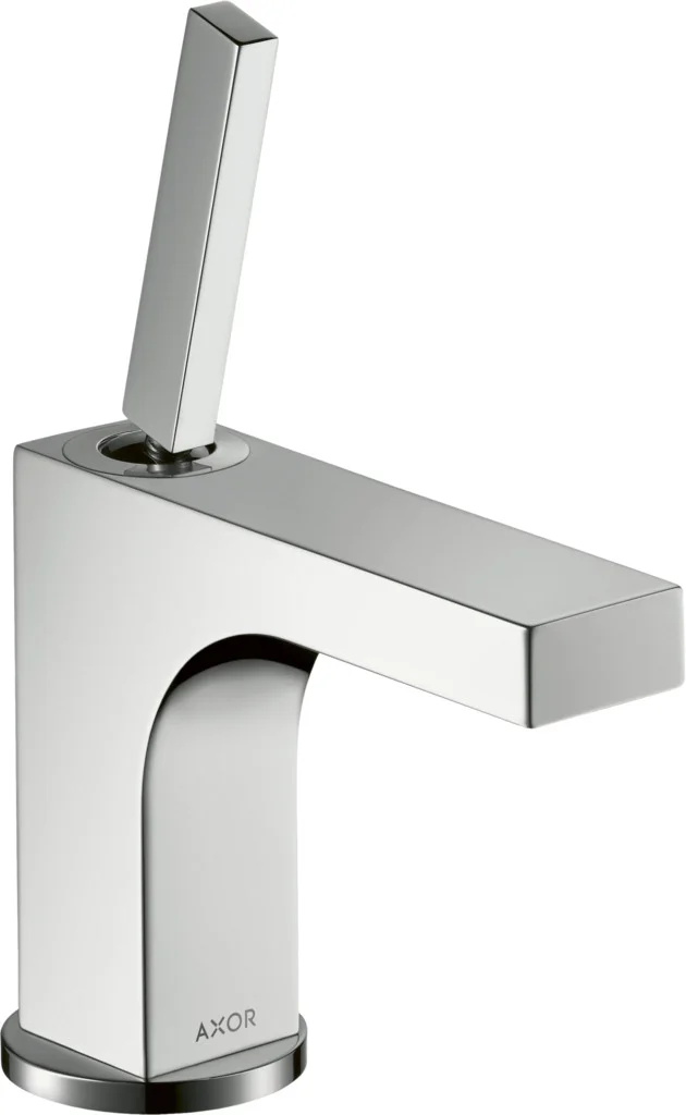 Hansgrohe AXOR Citterio Einhebel-Waschtischmischer chrom, Ausladung 112 mm, Auslaufhöhe 92 mm, Pingriff, Laminarstrahl, max. Durchfluss 5 l/min Hansgrohe AXOR Citterio Einhebel-Waschtischmischer chrom, Ausladung 112 mm, Auslaufhöhe 92 mm, Pingriff, Laminarstrahl, max. Durchfluss 5 l/min