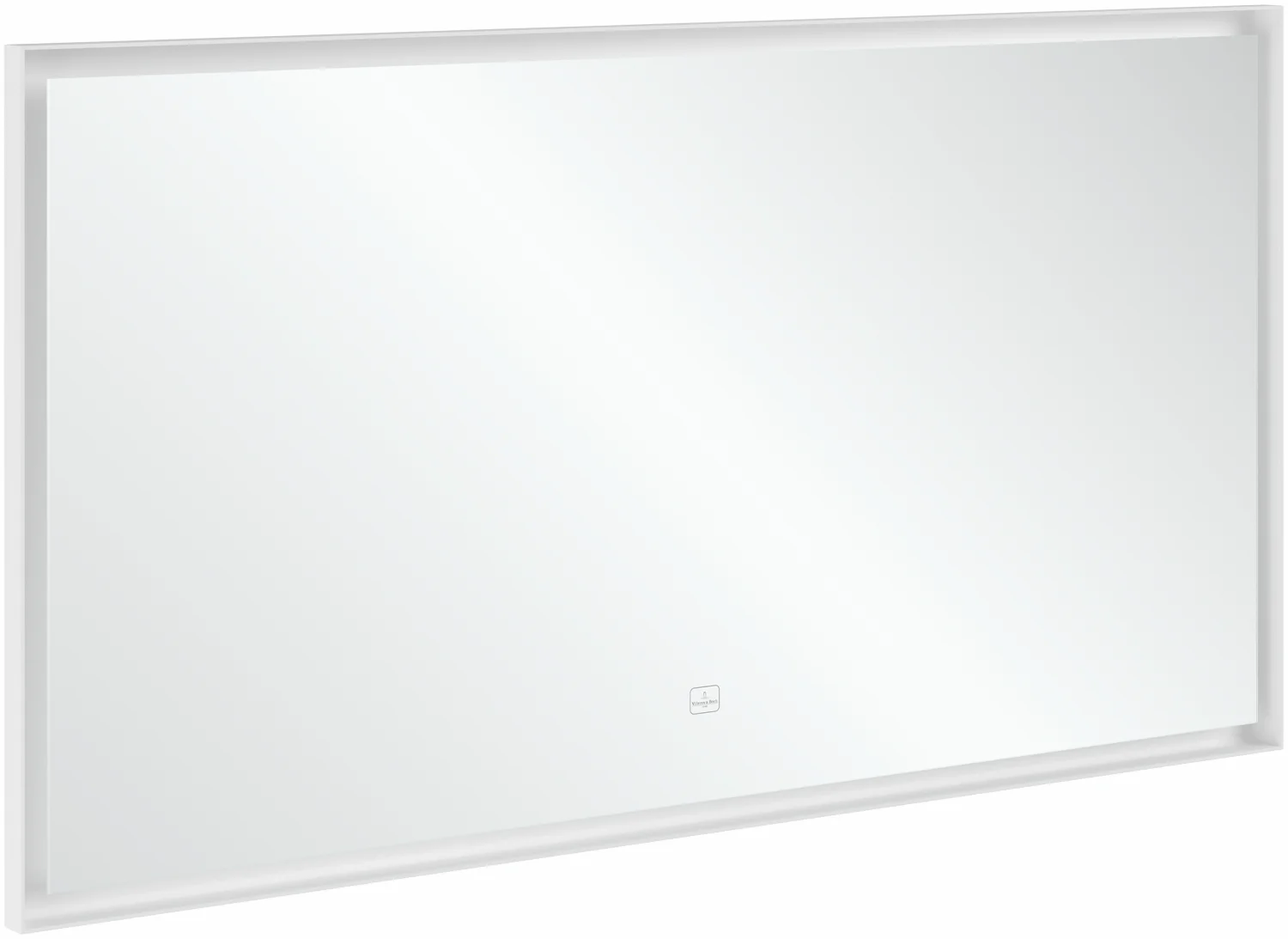 Villeroy & Boch Subway 3.0 Spiegel, 1400x750 mm, White Matt, mit LED-Beleuchtung, dimmbar, Smarthome-fähig