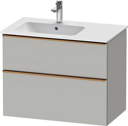 Duravit Waschtischunterschrank wandhängend „D-Neo“ 81 × 62,5 × 46,2 cm