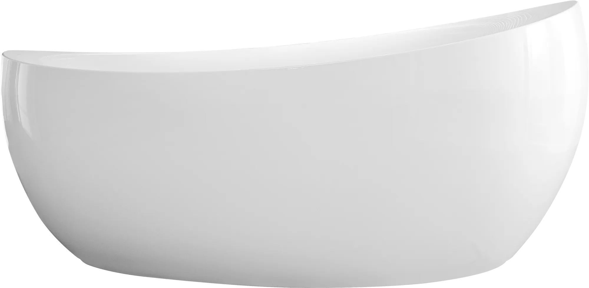 Villeroy & Boch Badewanne „Aveo New Generation“ freistehend oval 190 × 95 cm, Fußablauf