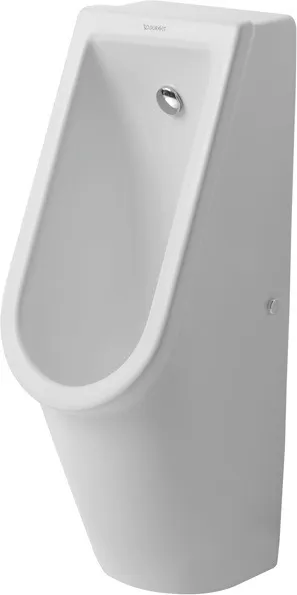 Urinal Starck 3, Zulauf von hinten rimless, ohne Fliege, weiß Urinal Starck 3, Zulauf von hinten rimless, ohne Fliege, weiß