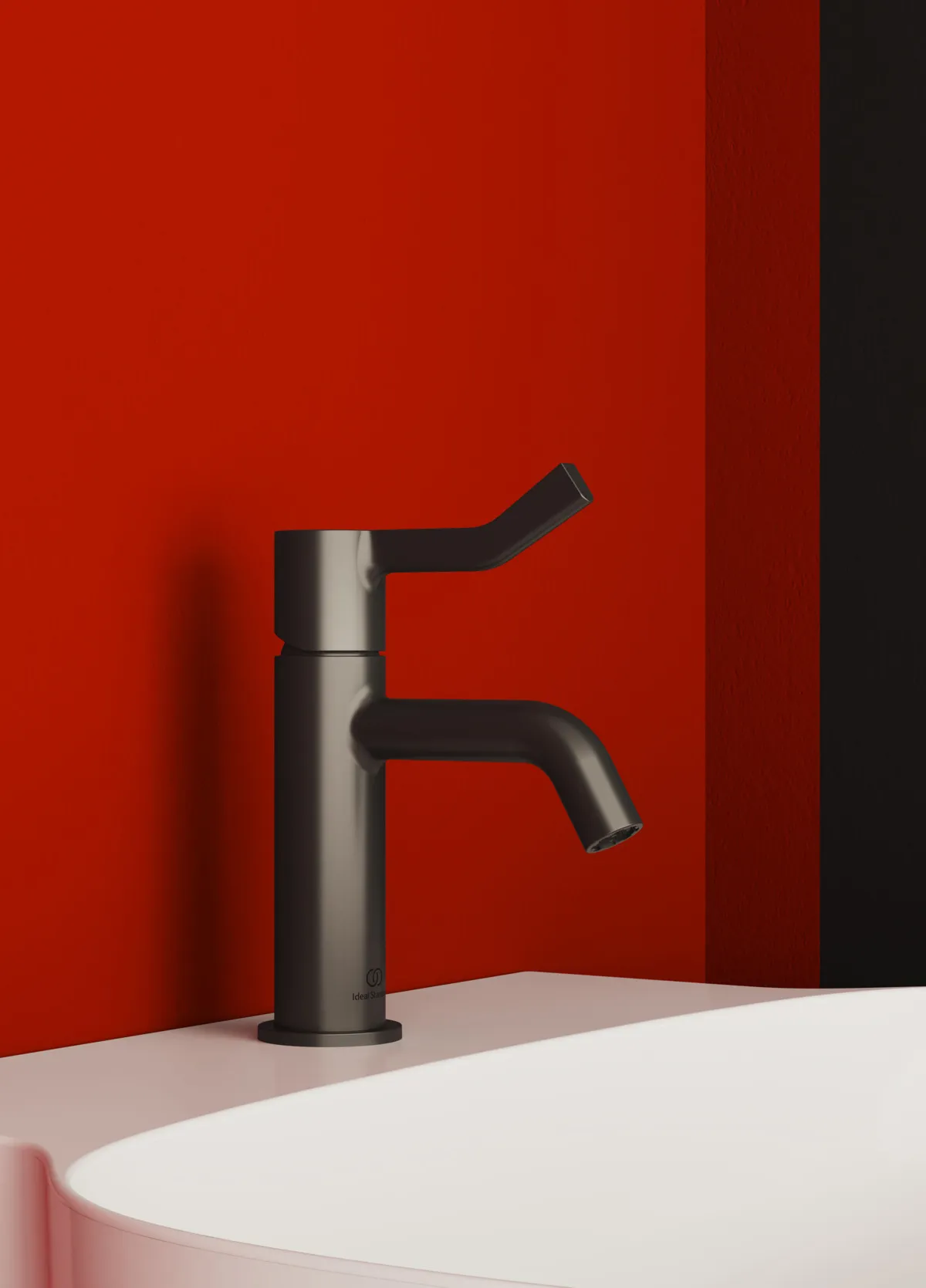 Ideal Standard JOY Arm Waschischarmatur BD468A5, Ausladung 110mm, Magnetic Grey Ideal Standard JOY Arm Waschischarmatur BD468A5, Ausladung 110mm, Magnetic Grey