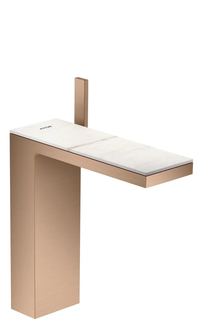 Hansgrohe AXOR MyEdition Platte 245 mm Marmor Lasa Covelano Vena Oro abnehmbar