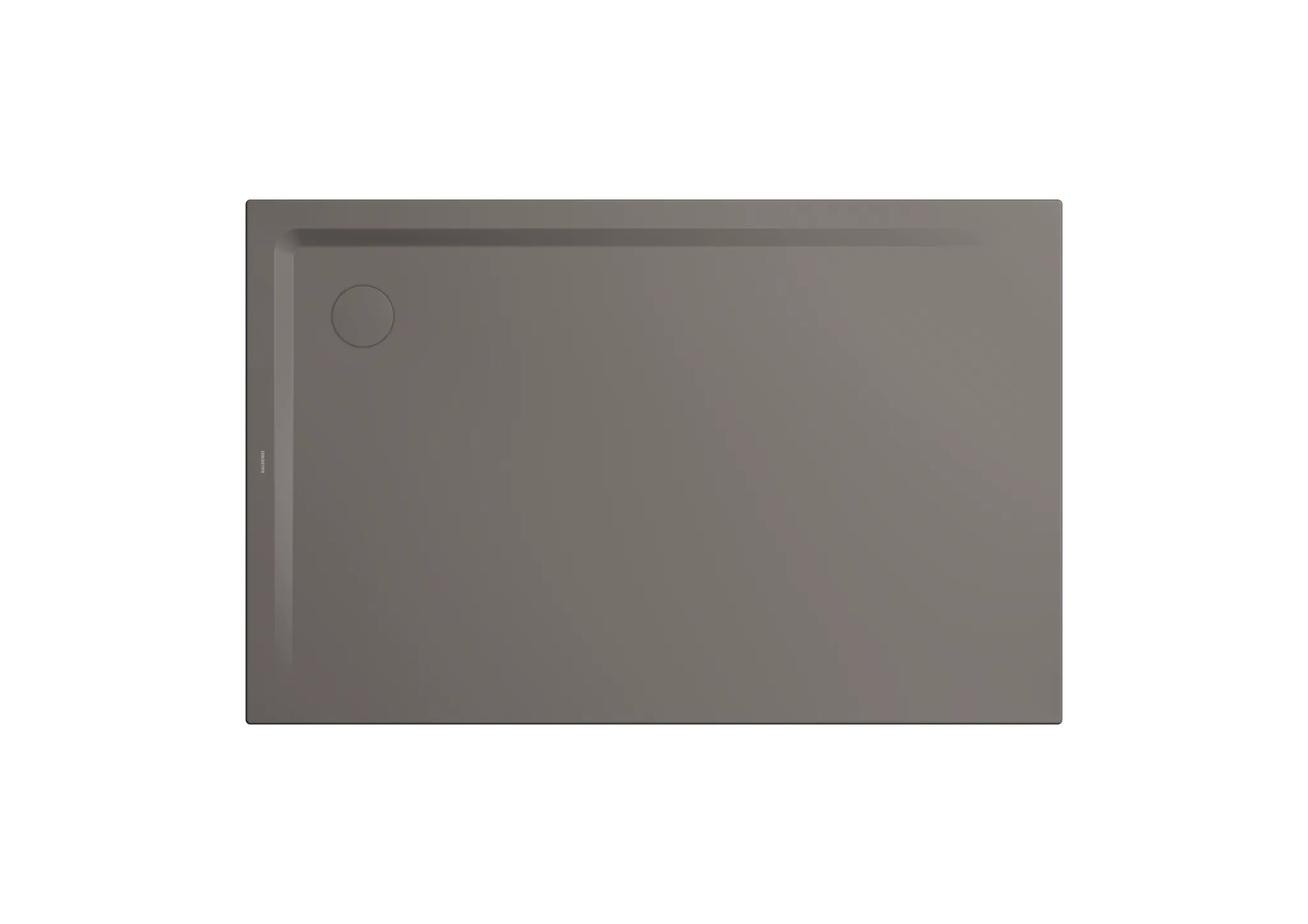 Kaldewei Duschwanne „Superplan“ 90 × 170 cm mit Perl-Effekt, in warm grey 70