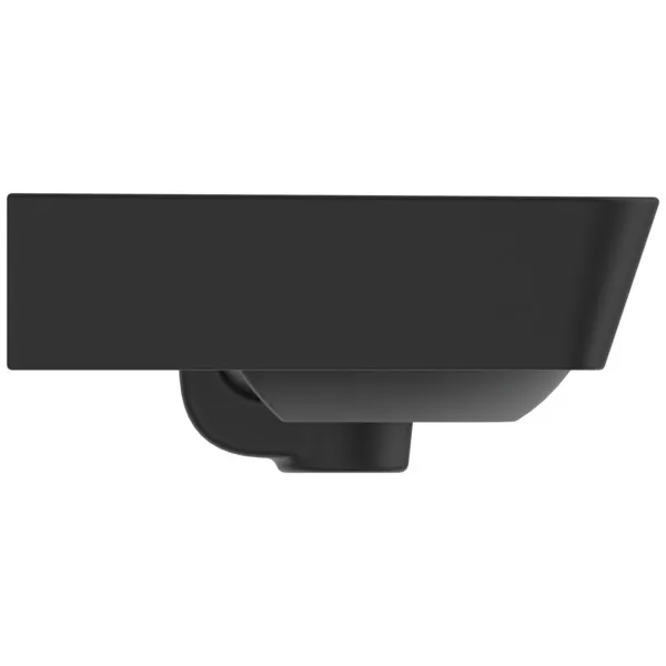 Waschbecken „ConnectAir“ 40 × 35 × 15 cm, Hahnlochposition mittig in Schwarz Matt