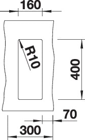 BLANCO SUBLINE 160-U BLANCO SUBLINE 160-U