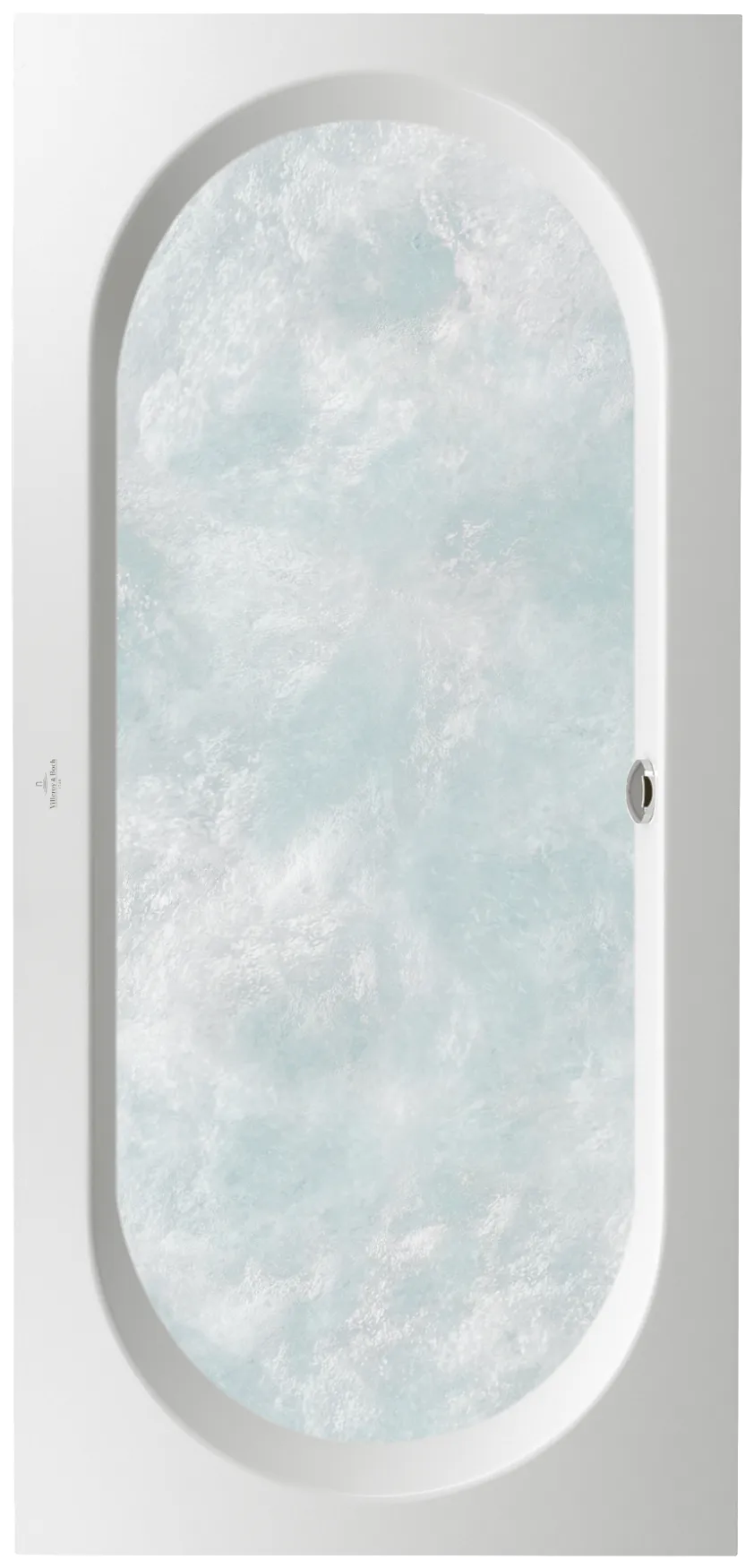 Villeroy & Boch Whirlwanne „Oberon“ mit Whirlsystem „Combipool Comfort“ rechteck 190 × 90 cm, Mittelablauf in Weiß Alpin Villeroy & Boch Whirlwanne „Oberon“ mit Whirlsystem „Combipool Comfort“ rechteck 190 × 90 cm, Mittelablauf in Weiß Alpin