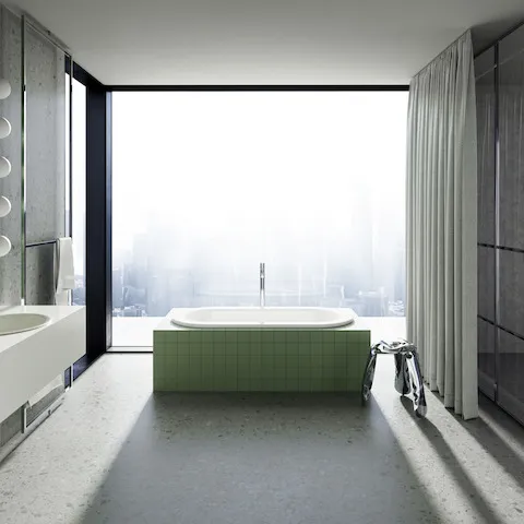 Bette BetteStarlet Oval Badewanne, 1500 x 800 mm, 30 mm Randhöhe, 2-Sitzer, glasierter Titan-Stahl, BetteGlasur® Plus