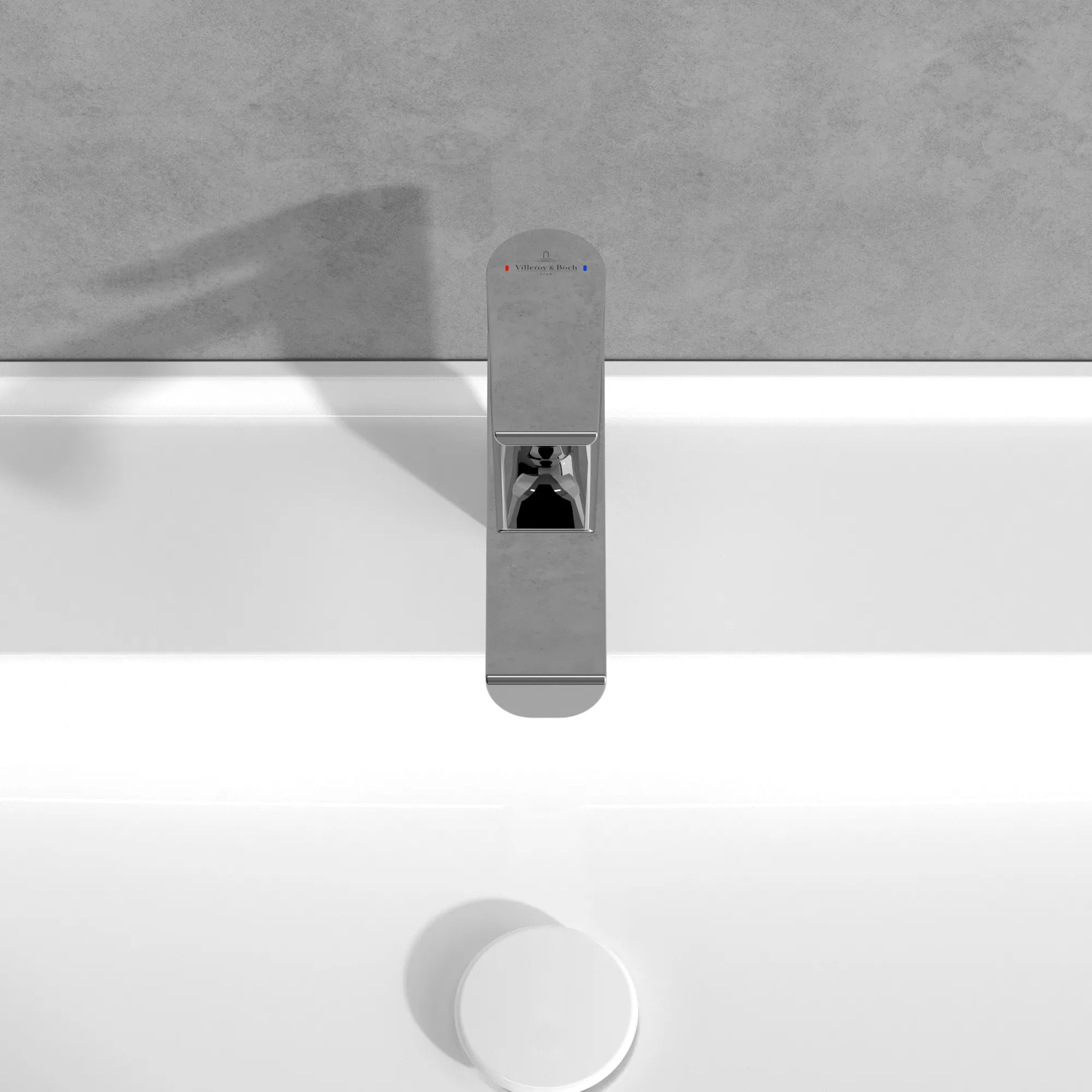 Einhand-Waschtischarmatur „Liberty“ 17,8 cm Ausladung 138 mm in Chrom Einhand-Waschtischarmatur „Liberty“ 17,8 cm Ausladung 138 mm in Chrom