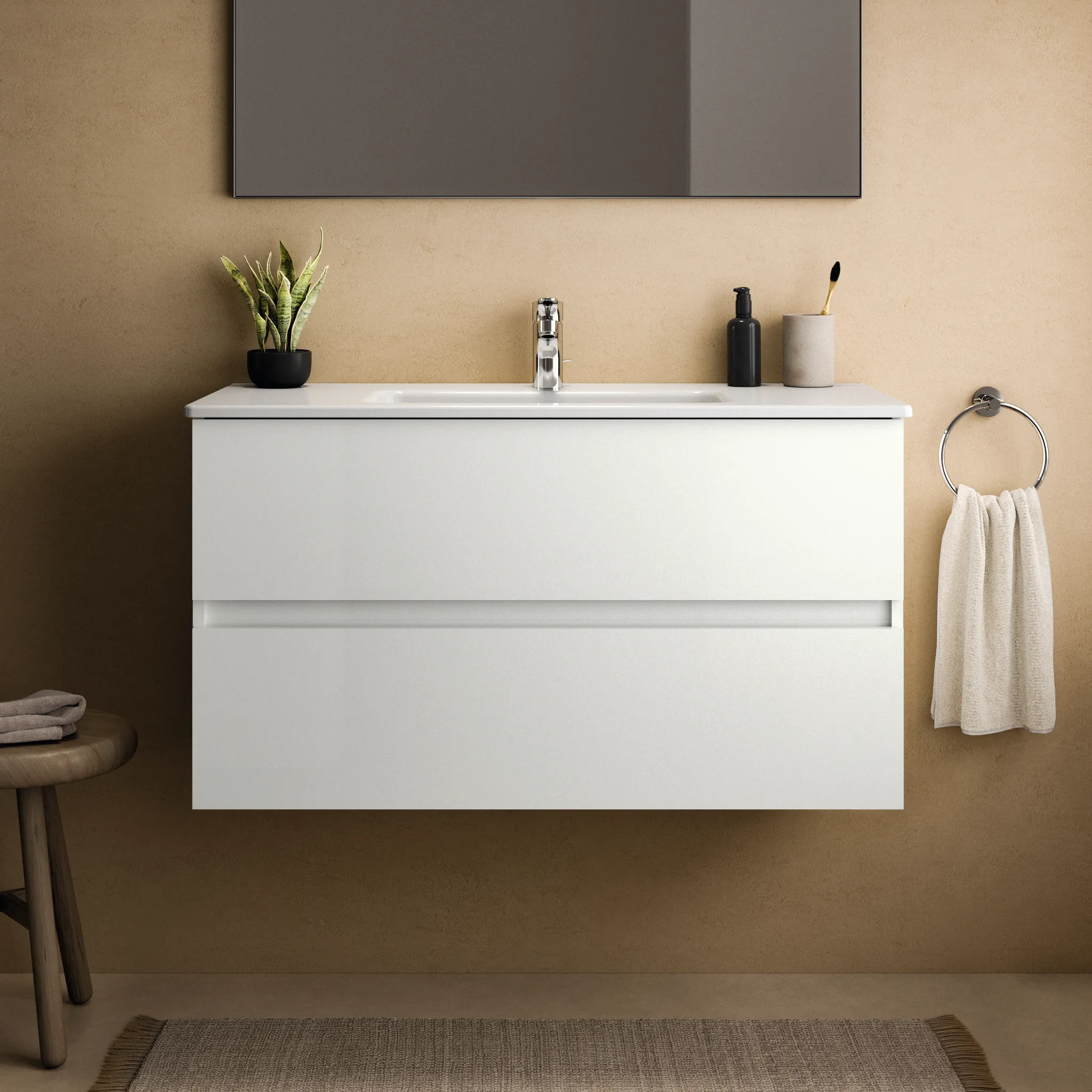 Ideal Standard Waschtischunterschrank „Eurovit+“ 100 × 55 × 44 cm