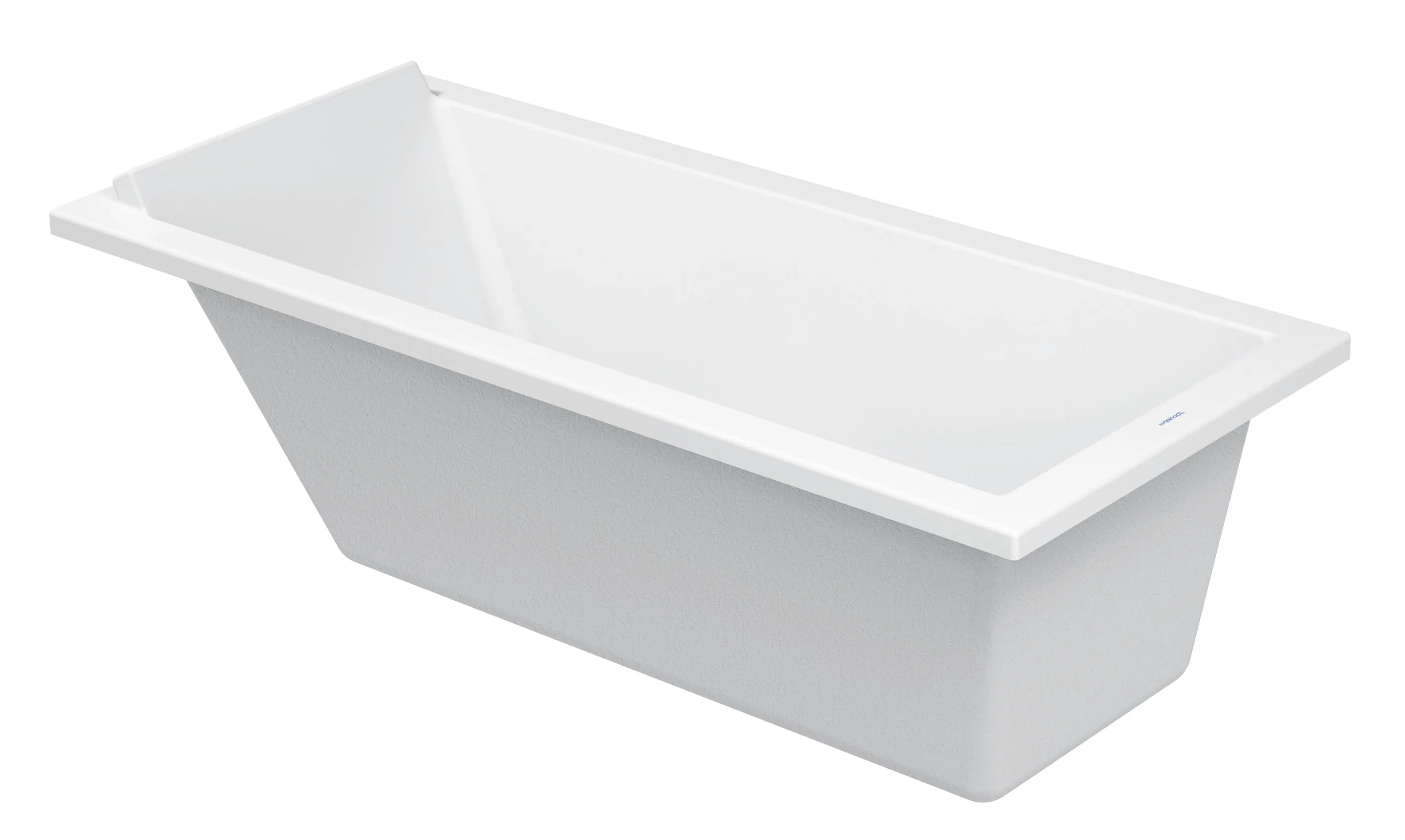 Duravit Badewanne „Starck“ rechteck 1600 × 700 mm, Fußablauf in Weiß Duravit Badewanne „Starck“ rechteck 1600 × 700 mm, Fußablauf in Weiß
