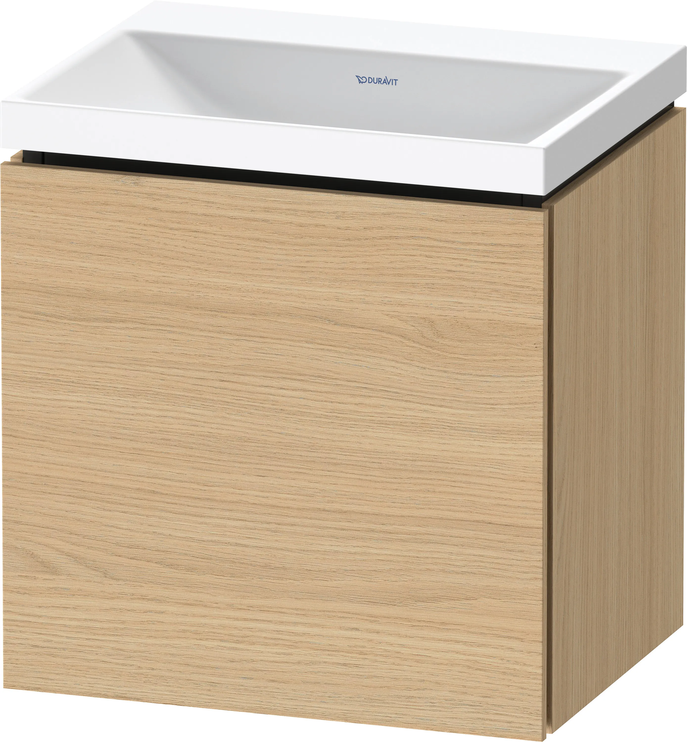 Duravit Möbelset c-shaped Set wandhängend wandhängend „L-Cube“ 45 × 48 × 35 cm Eiche Natur