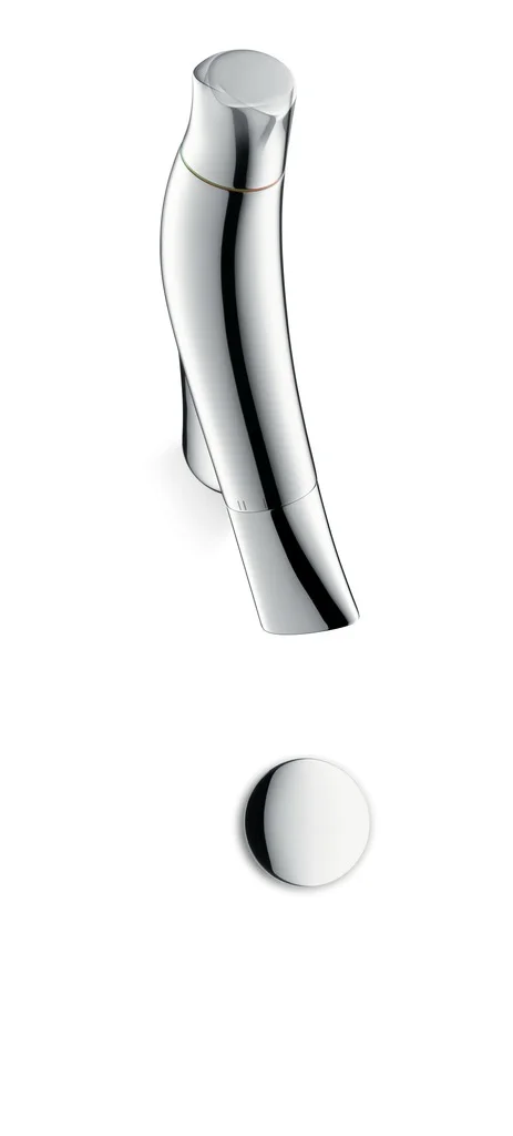 Hansgrohe AXOR Starck Organic 2-Griff Waschtischmischer Chrom, ComfortZone 80, Ausladung 116 mm, Auslaufhöhe 83 mm, Zylindergriff, Brausestrahl, max. Durchfluss 3,5 l/min