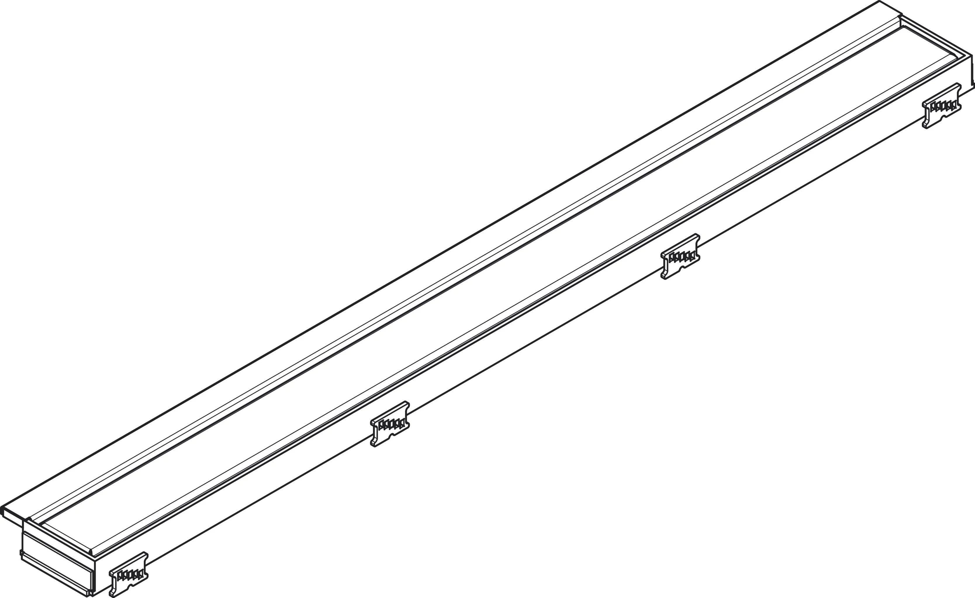 Hansgrohe RainDrain Match Duschrinne 800 mm mit höhenverstellbarem Rahmen, Edelstahl gebürstet