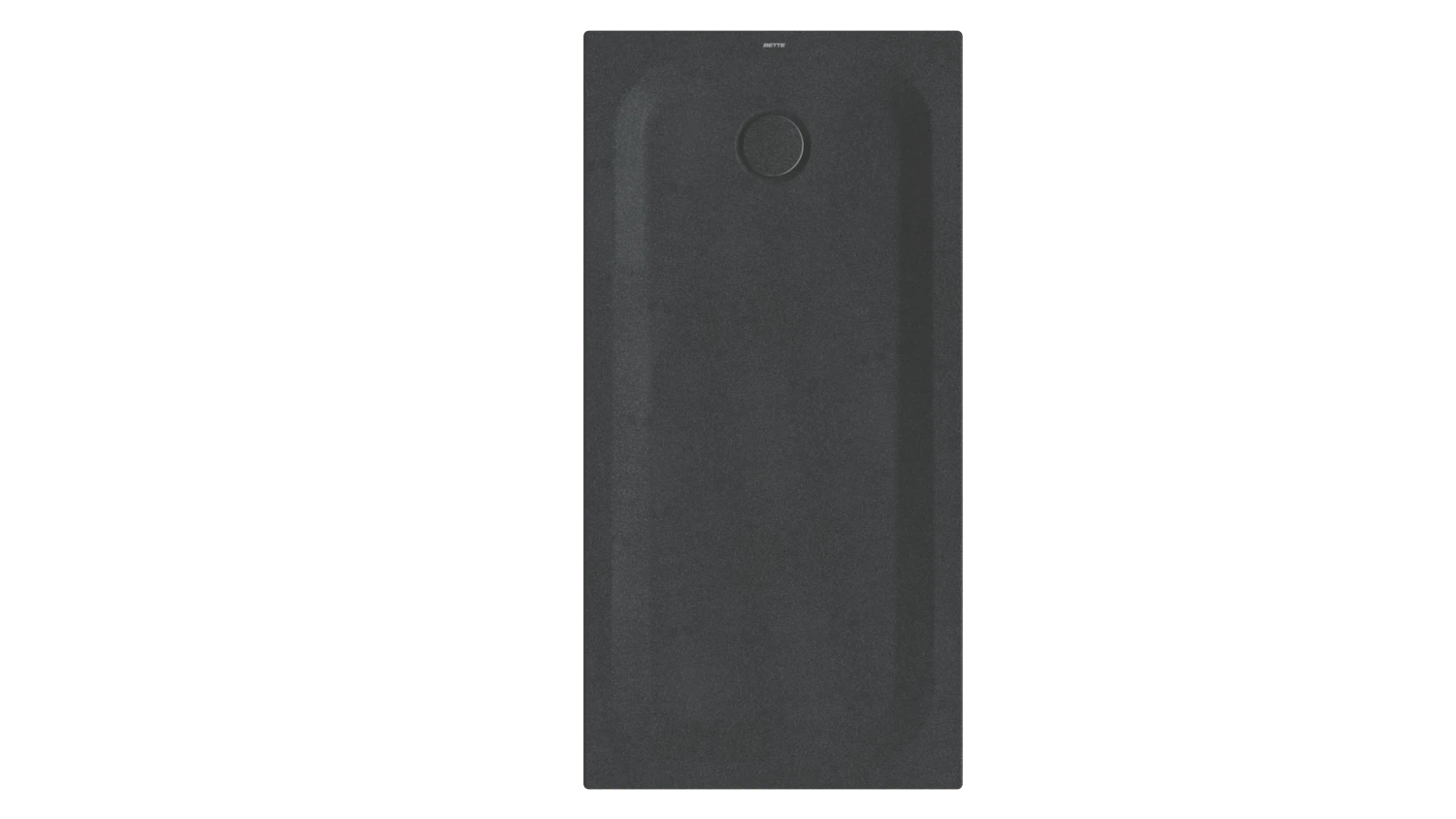 Bette rechteck Duschwanne „BetteUltra“ 1400 × 700 mm ohne Oberflächenbeschichtung, mit BetteGlasur Plus, ohne Wannenträger, in Midnight