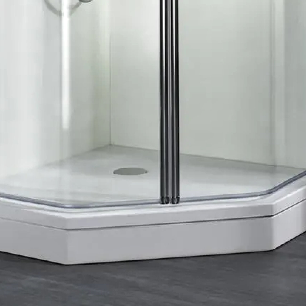 HSK Schürze für Acryl-Duschwanne „superflach“ 100 × 100 cm Farbe: Weiß / Größe: 100 × 100 cm HSK Schürze für Acryl-Duschwanne „superflach“ 100 × 100 cm Farbe: Weiß / Größe: 100 × 100 cm