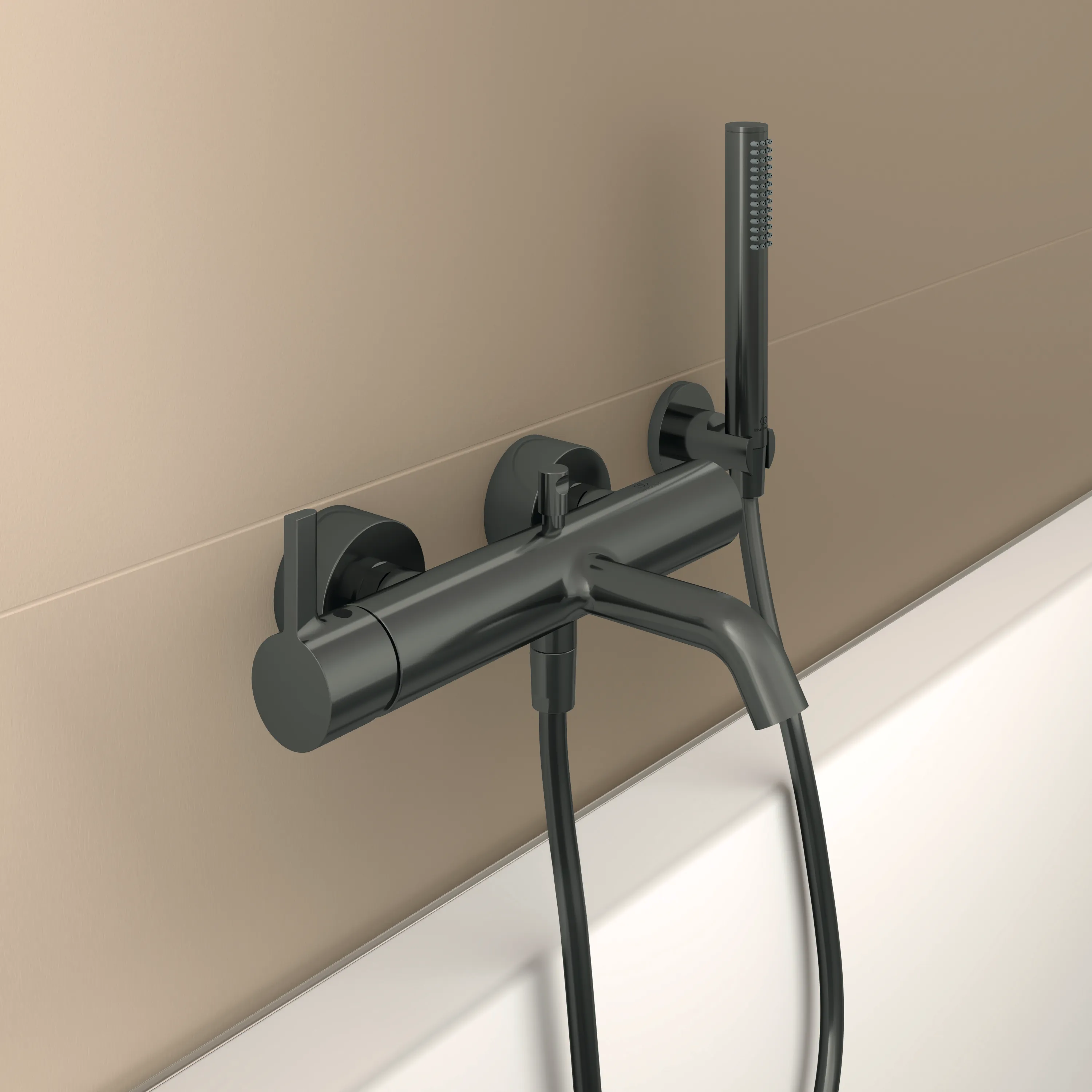 Ideal Standard Badearmatur Aufputz Joy, Magnetic Grey BC786A5