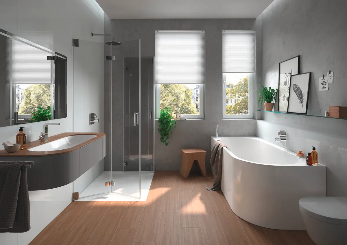 Kaldewei Badewanne „Meisterstück Centro Duo 1“ vorwand eck 170 × 75 cm, rechts mit Überlaufbohrung, in alpinweiß Kaldewei Badewanne „Meisterstück Centro Duo 1“ vorwand eck 170 × 75 cm, rechts mit Überlaufbohrung, in alpinweiß