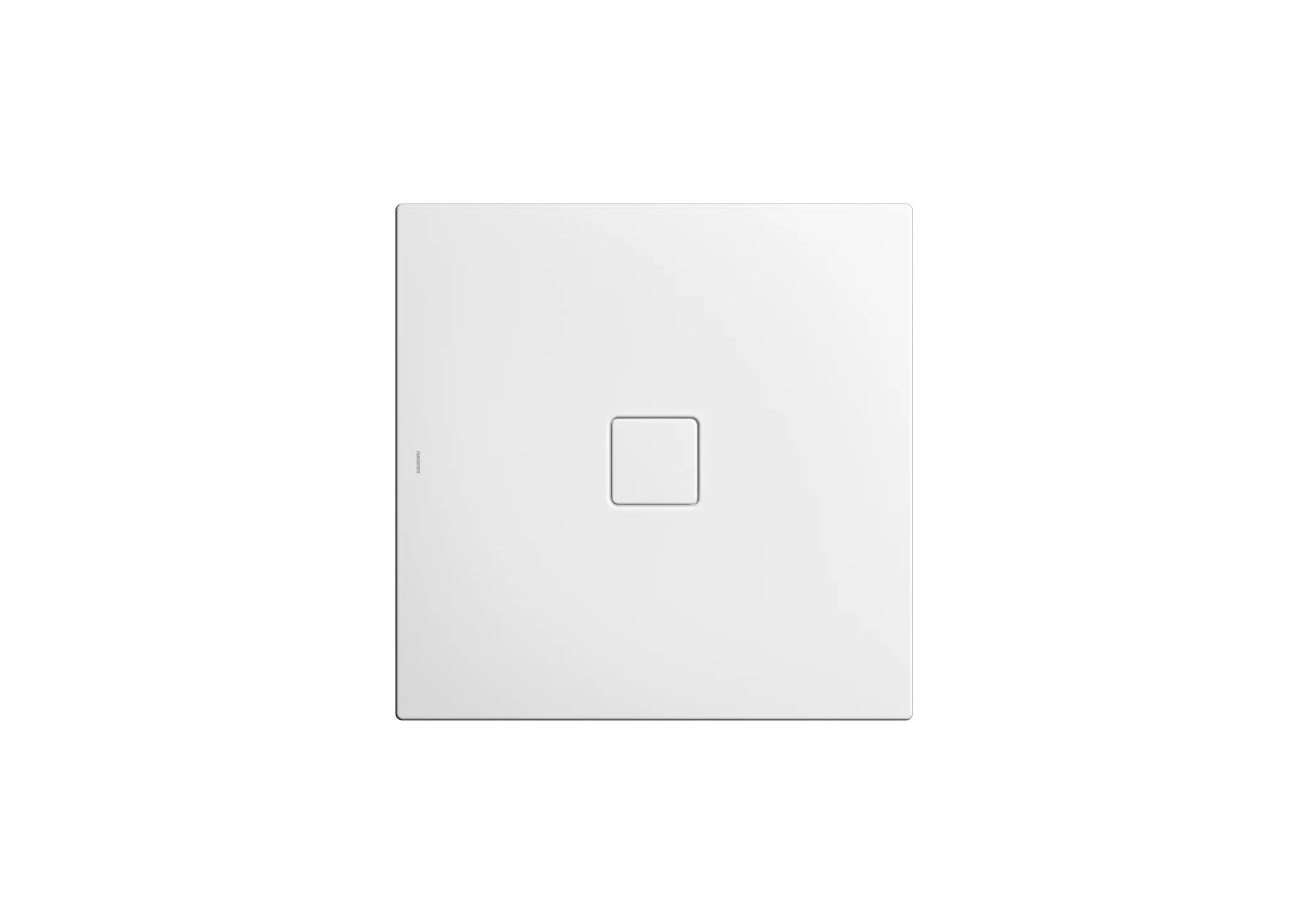 Kaldewei CONOFLAT Duschfläche mit extraflachem Wannenträger, 1200x1200 mm, cool grey 80, 23 mm tief Kaldewei CONOFLAT Duschfläche mit extraflachem Wannenträger, 1200x1200 mm, cool grey 80, 23 mm tief