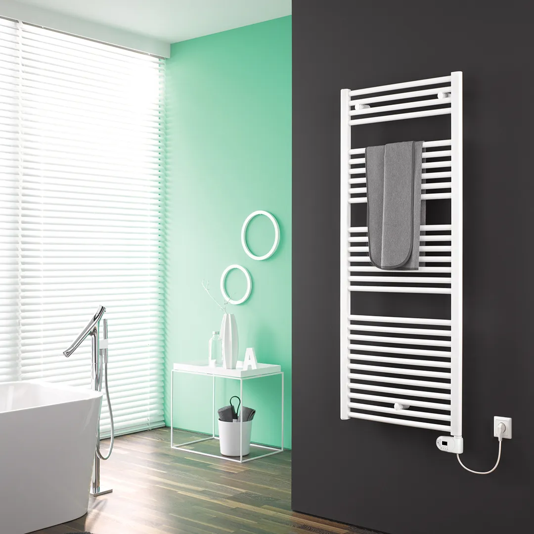 BEMM BHK Ares EK BEA-H0818x030x0480, Badwärmer, 400 W, Weiß RAL 9016