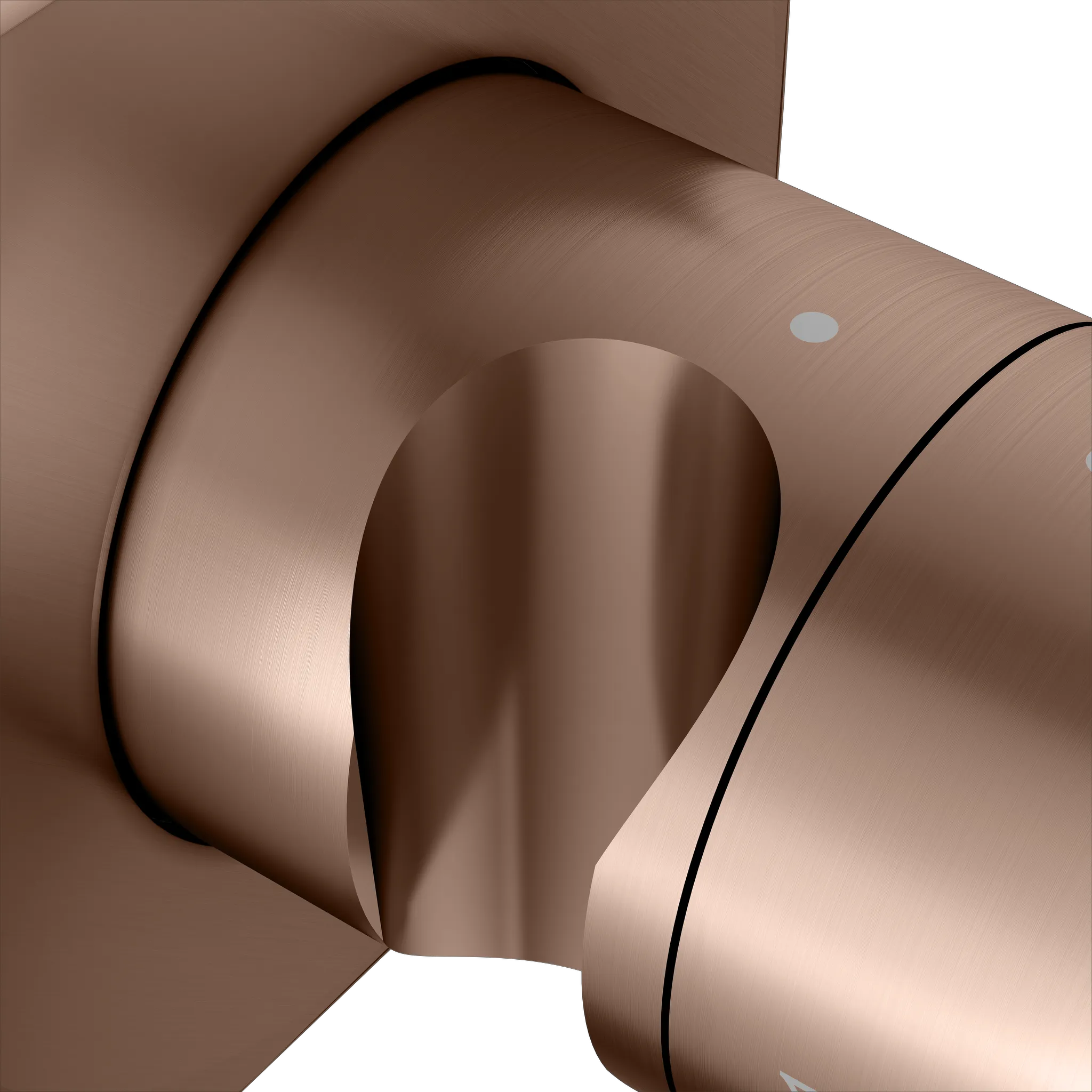IXMO 2-Wege Ab- u. Umstellventil UP IXMO Comfort, eckig Rotgold gebürstet IXMO 2-Wege Ab- u. Umstellventil UP IXMO Comfort, eckig Rotgold gebürstet