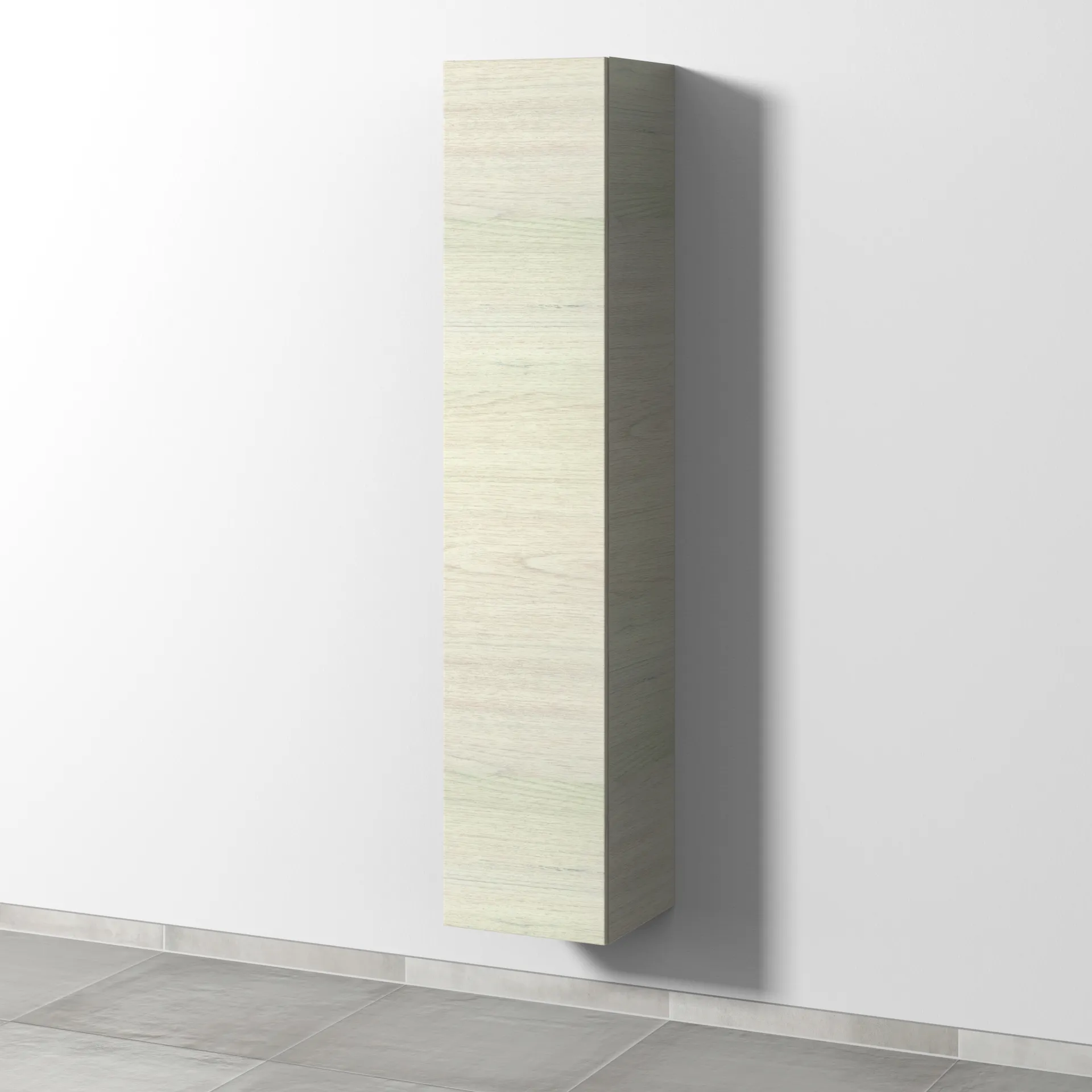 Sanipa Hochschrank „3way“ 350 × 1700 × 345 mm Anschlag links, in White Oak, Anschlag links