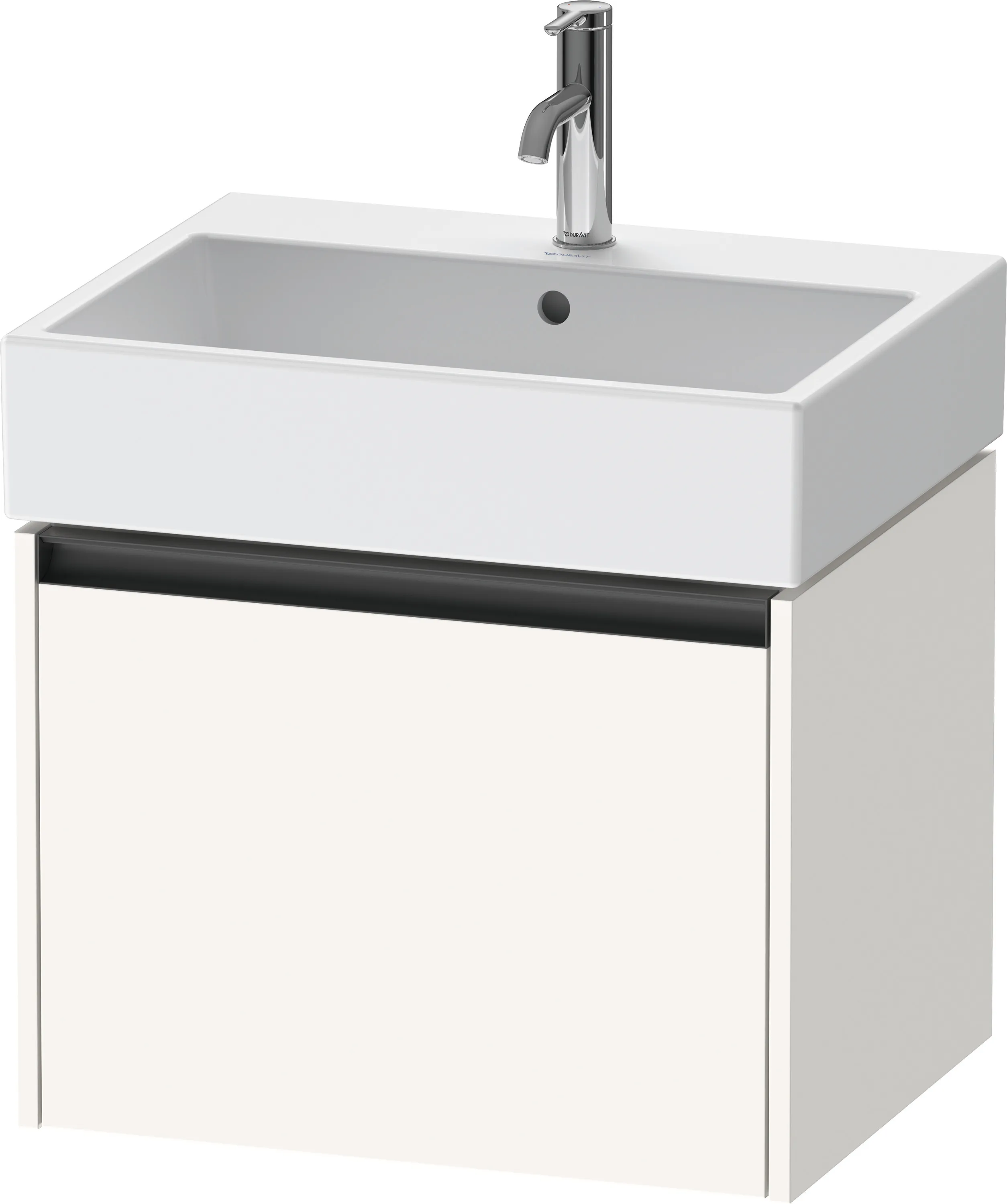 Duravit Waschtischunterschrank wandhängend „Ketho.2“ 58,4 × 44 × 46 cm Weiß Supermatt