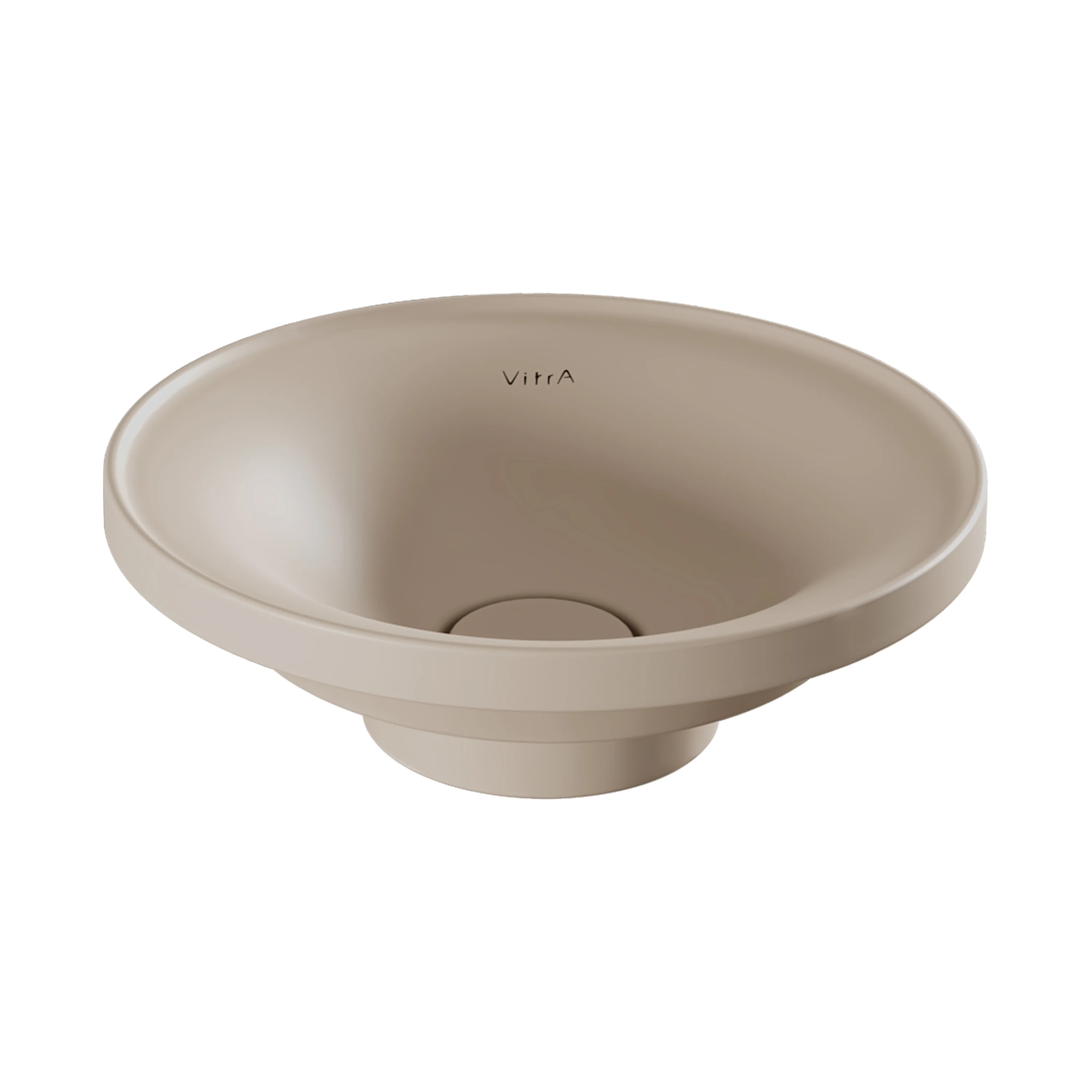 Glora Aufsatzschale mit LED-Ambientebeleuchtung freistehend rund 45 cm Sandbeige Matt mit Oberflächenveredelung Clean Glora Aufsatzschale mit LED-Ambientebeleuchtung freistehend rund 45 cm Sandbeige Matt mit Oberflächenveredelung Clean
