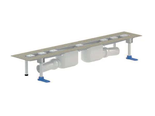 Duschrinne CeraLine F Duo 1000 mm, DN 50 Duschrinne CeraLine F Duo 1000 mm, DN 50