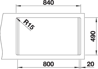 BLANCO DIVON II 8-IF