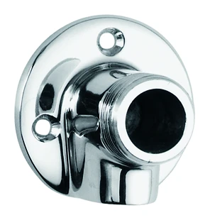 Wandscheibe 12018, Außen 3/4" × ⌀ 15 mm, Lötanschluss, 2 Stück, chrom