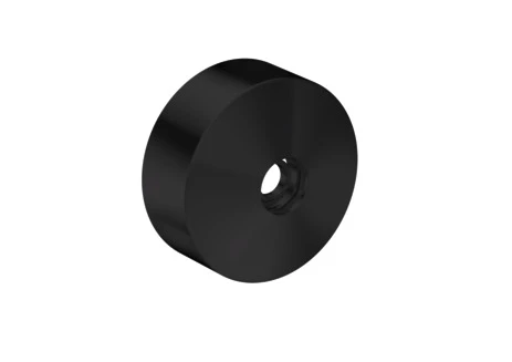 Verlängerungsrosette Axor One mattschwarz
