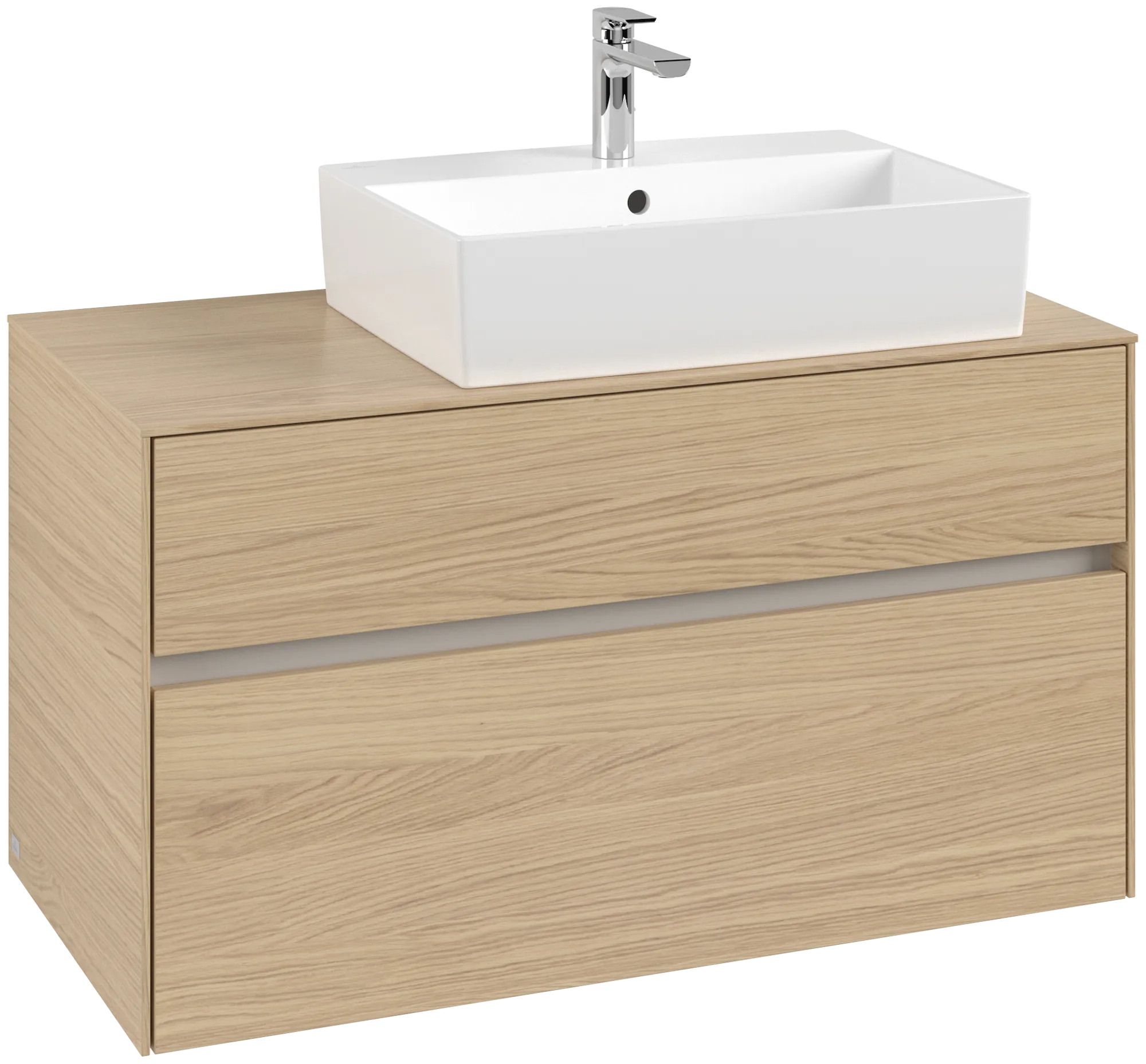 Villeroy & Boch Collaro Waschbeckenunterschrank C12700, 1000x548x500mm, Holz, Nordic Oak