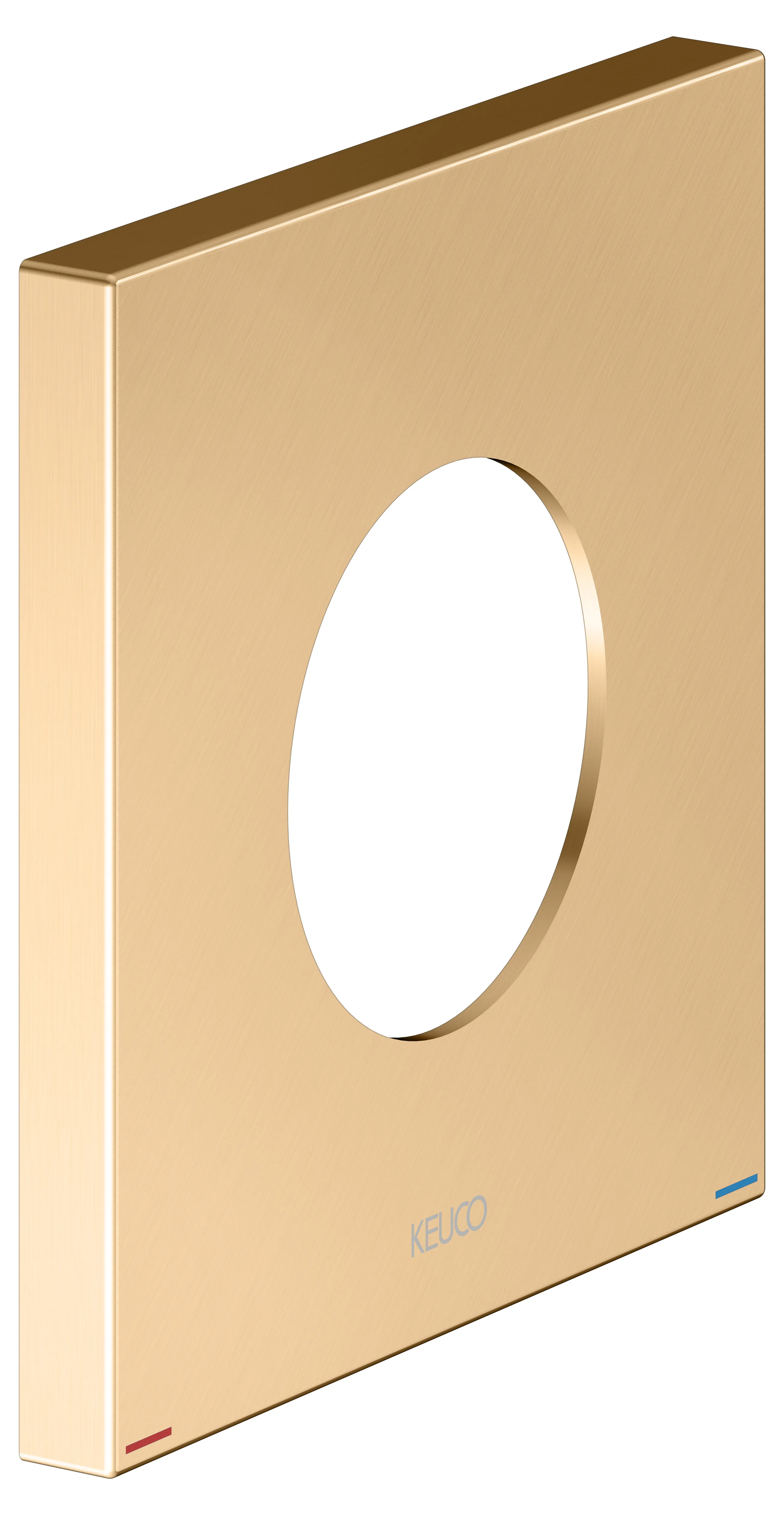 IXMO Wandrosette 105 x 105 mm Messing geb. IXMO Wandrosette 105 x 105 mm Messing geb.