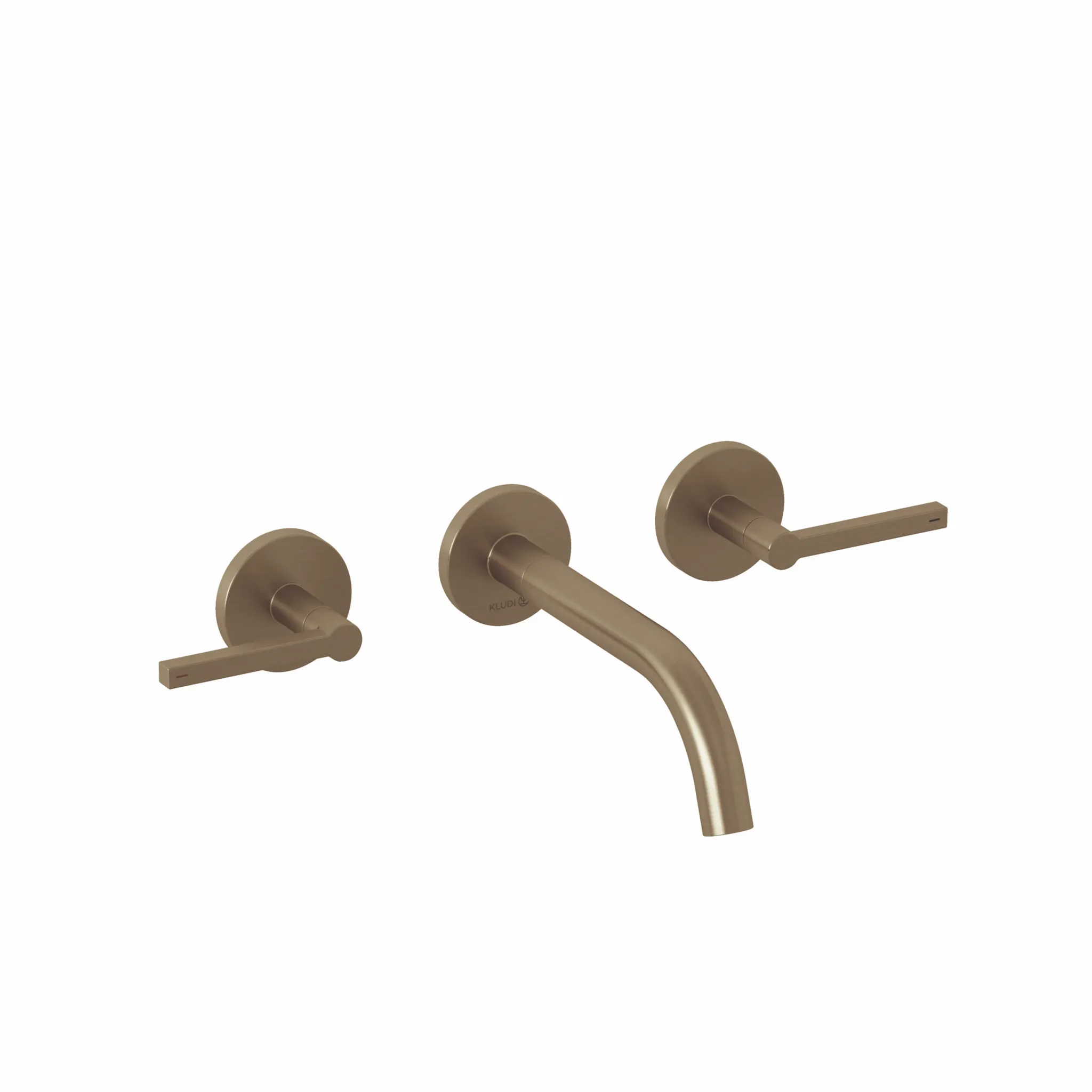 NOVA FONTE 3-Loch-Waschtisch PURISTIC UP-Wandmontage 180 mm chrom NOVA FONTE 3-Loch-Waschtisch PURISTIC UP-Wandmontage 180 mm chrom