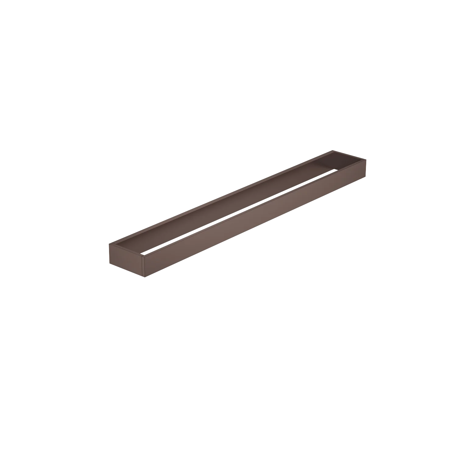 Dornbracht Badetuchhalter SERIENSPEZIFISCH Dark Bronze gebürstet PVD, 400 x 600 mm, Höhe 35 mm, Ausladung 80 mm Dornbracht Badetuchhalter SERIENSPEZIFISCH Dark Bronze gebürstet PVD, 400 x 600 mm, Höhe 35 mm, Ausladung 80 mm