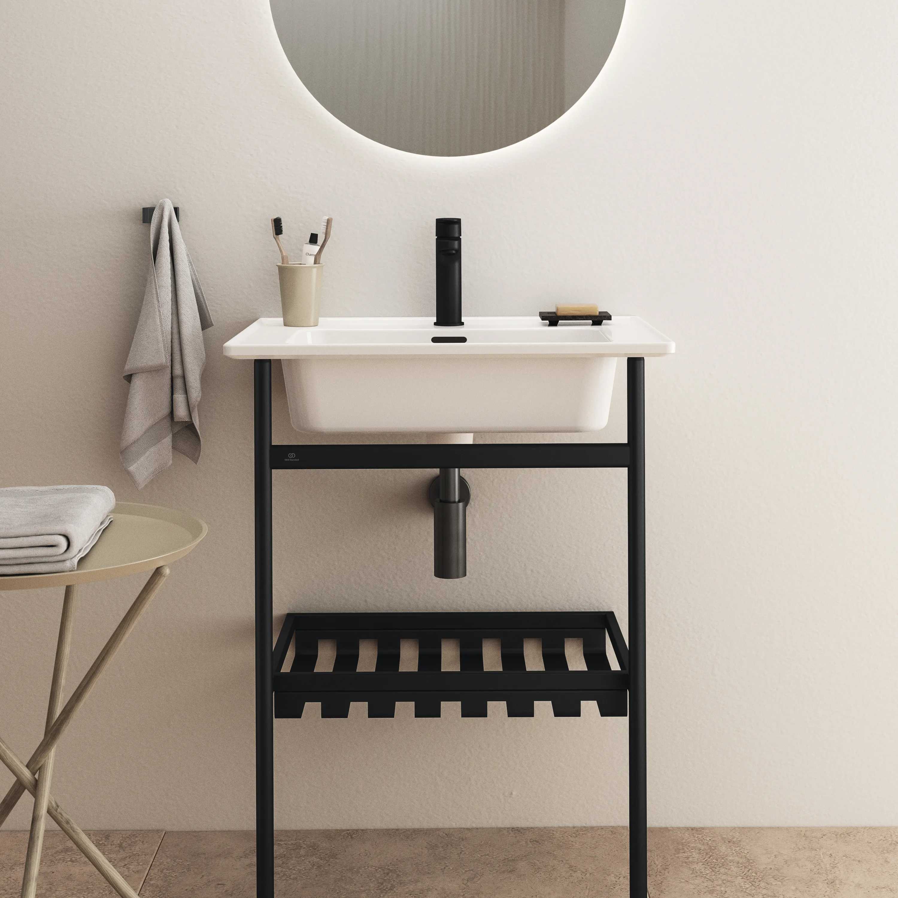 Waschbecken „StradaII“ 64 × 46 × 18 cm, Hahnlochposition mittig Waschbecken „StradaII“ 64 × 46 × 18 cm, Hahnlochposition mittig