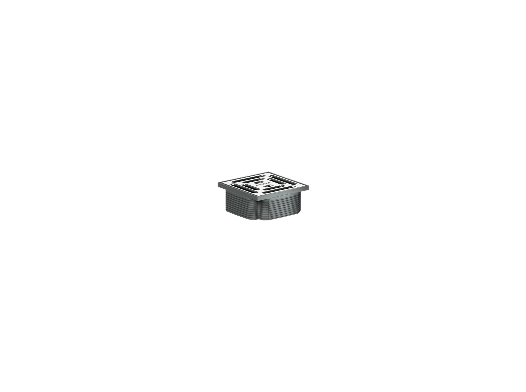 Aufsatz DallDrain Pure, 100 x 100 mm