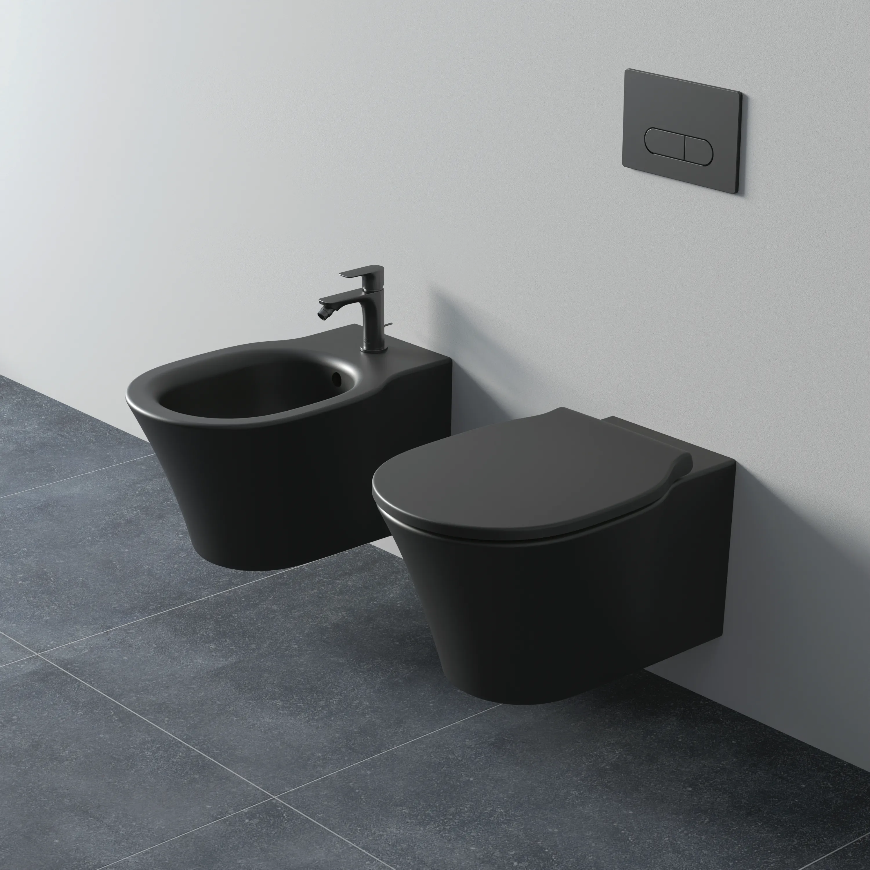 Ideal Standard WC-Sitz „ConnectAir“ in Schwarz Matt Ideal Standard WC-Sitz „ConnectAir“ in Schwarz Matt