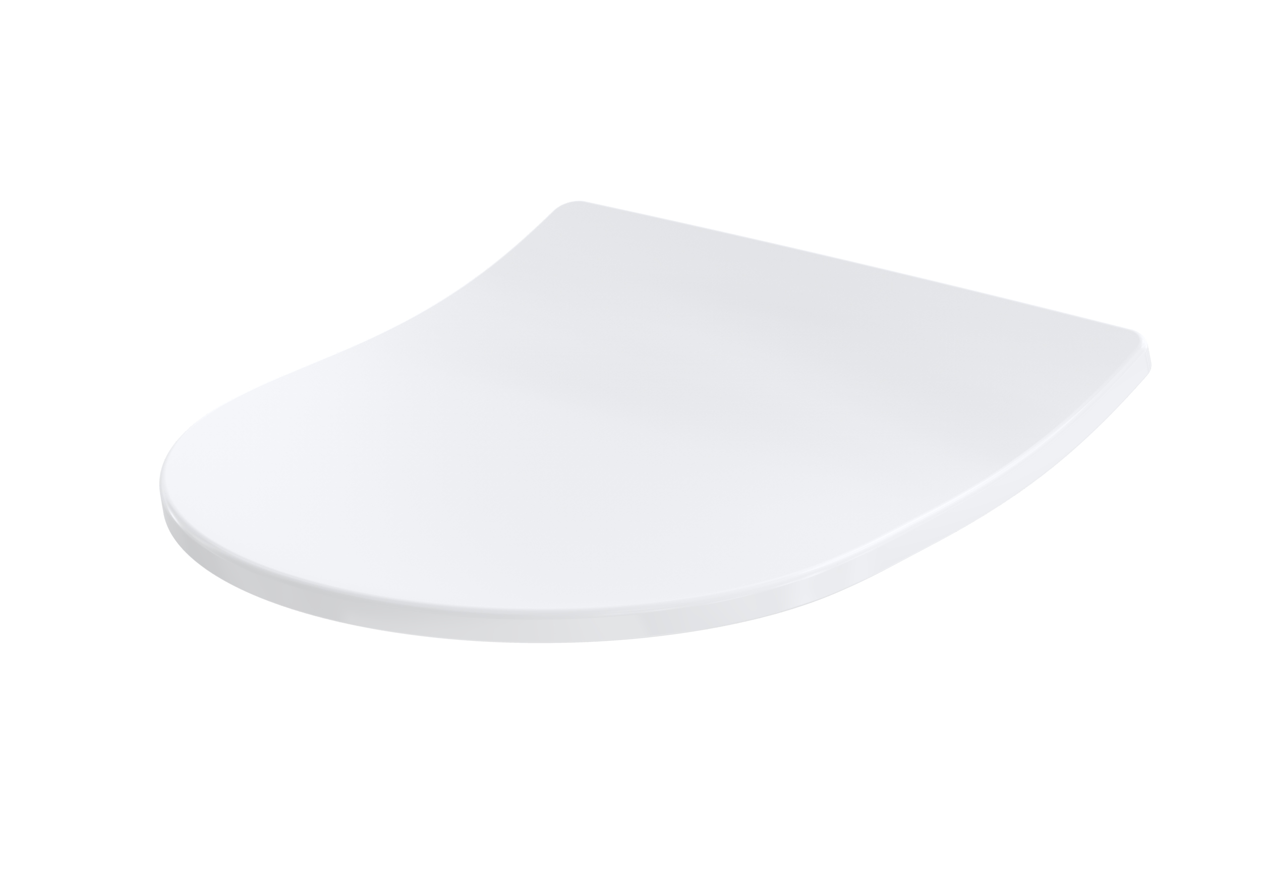Toto WC-Sitz extra flach mit Absenkautomatik 394 × 478 × 68 mm in weiß Toto WC-Sitz extra flach mit Absenkautomatik 394 × 478 × 68 mm in weiß