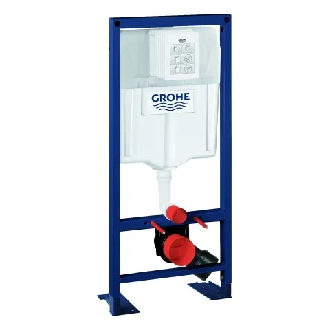 Wand-WC-Element Rapid SL 38584_1, Spülkasten GD 2, 1,13 m Bauhöhe, für freistehende, Vorwand- oder Ständerwandmontage Wand-WC-Element Rapid SL 38584_1, Spülkasten GD 2, 1,13 m Bauhöhe, für freistehende, Vorwand- oder Ständerwandmontage