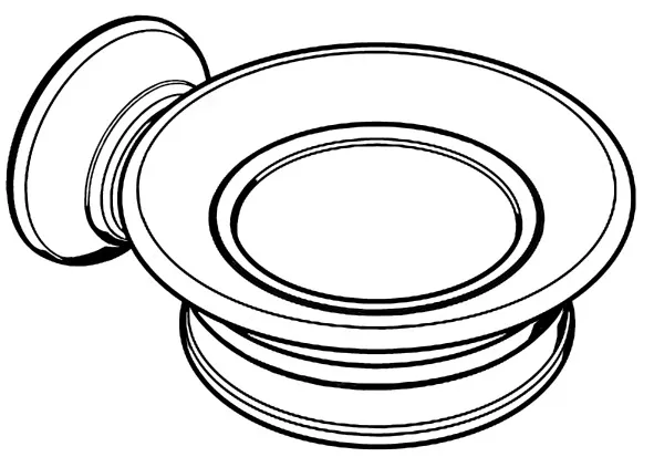 Hansgrohe AXOR Montreux Seifenschale, Chrom