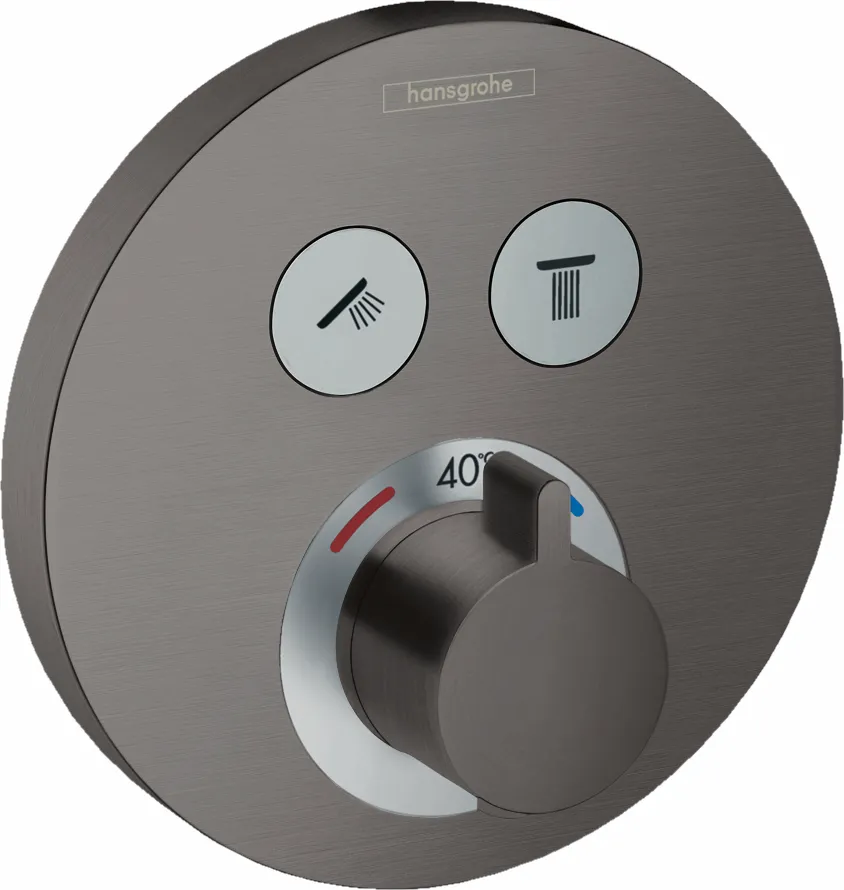 Thermostat Unterputz ShowerSelect S Fertigset 2 Verbraucher chrom