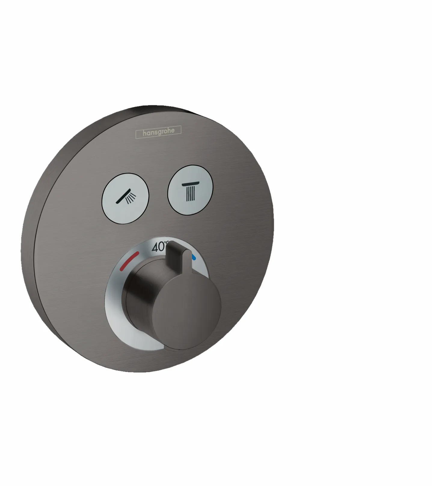 Thermostat Unterputz ShowerSelect S Fertigset 2 Verbraucher chrom Thermostat Unterputz ShowerSelect S Fertigset 2 Verbraucher chrom