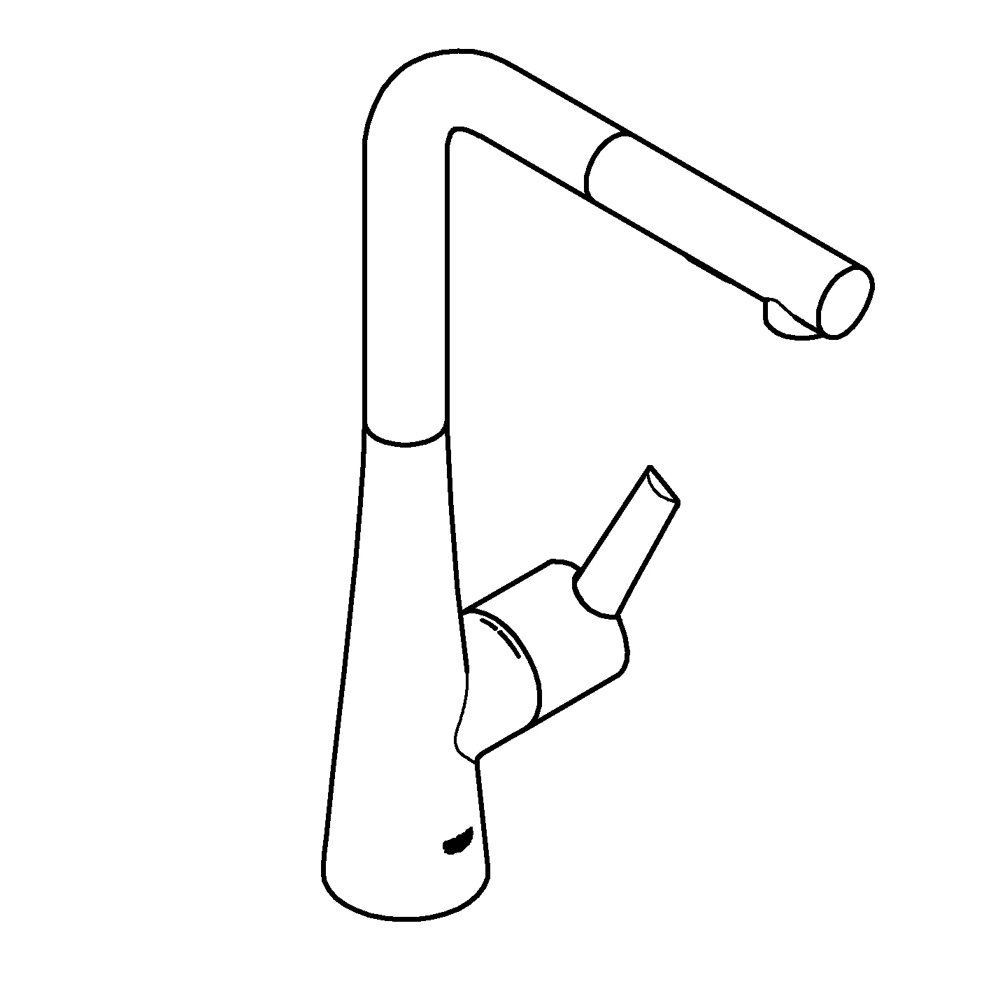 Grohe Zedra Einhand-Spültischbatterie, ½ Einlochmontage Grohe Zedra Einhand-Spültischbatterie, ½ Einlochmontage