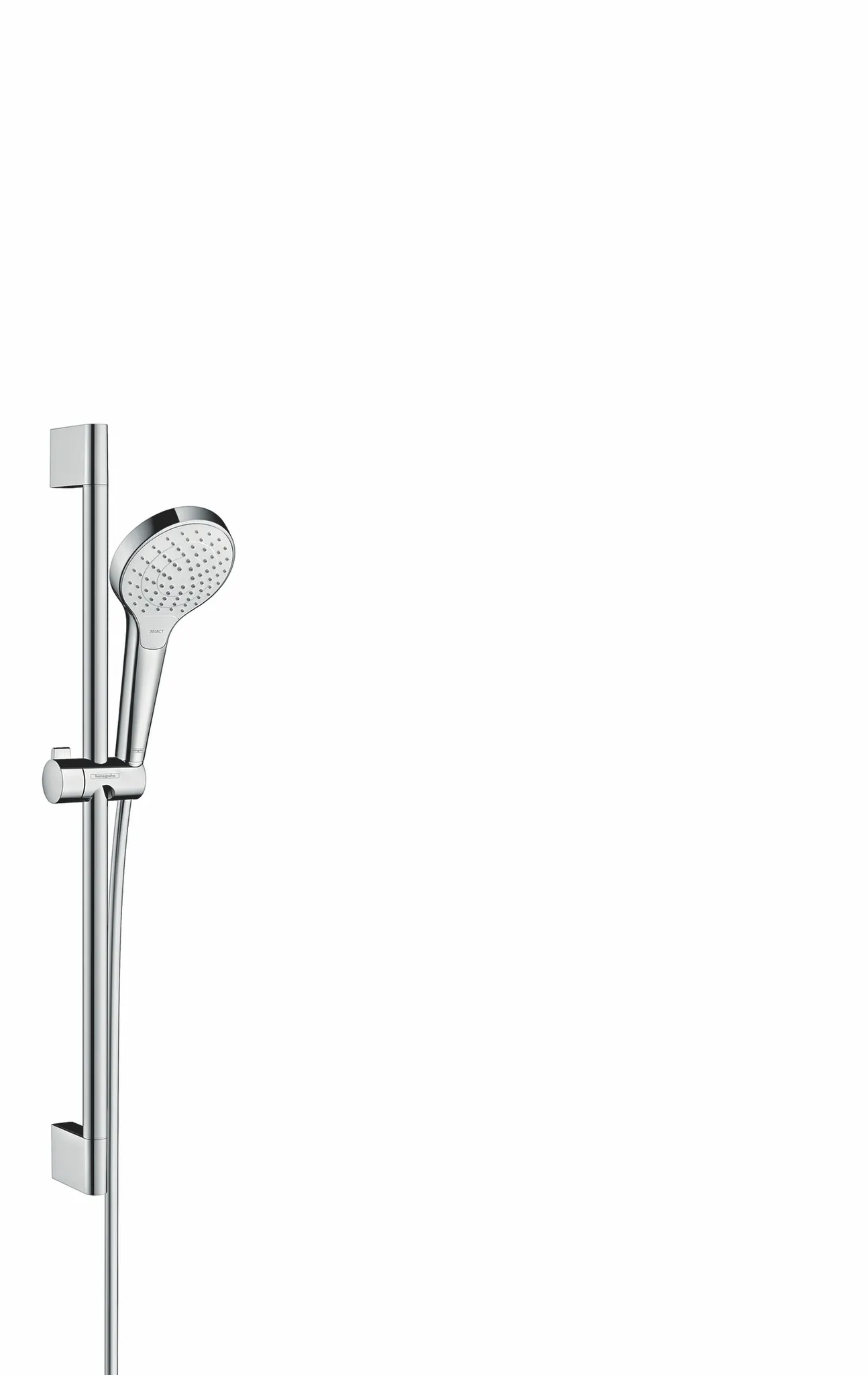 Brausenset Croma Select S Vario EcoSmart/U'Crometta 650mm weiss/chrom Brausenset Croma Select S Vario EcoSmart/U'Crometta 650mm weiss/chrom
