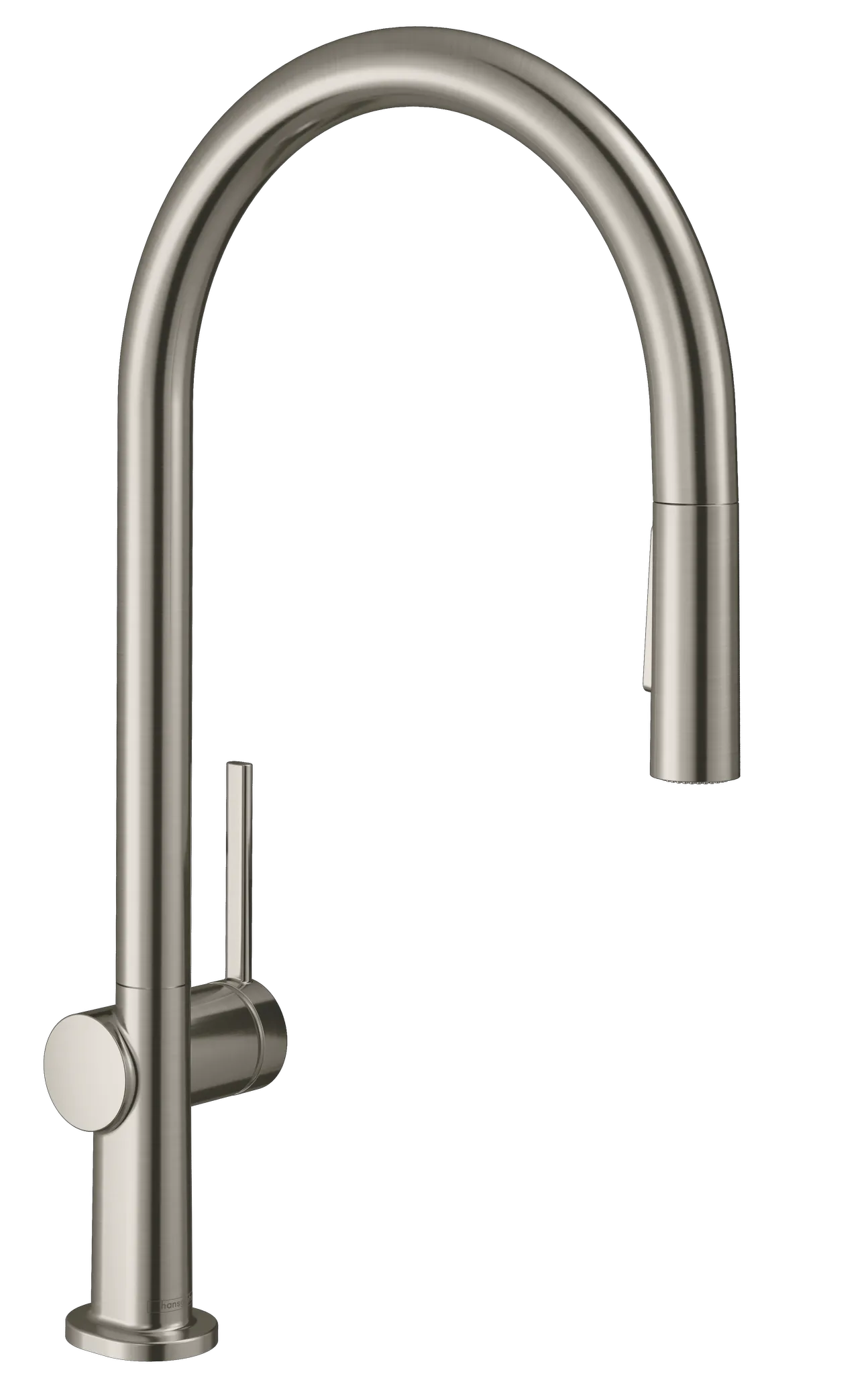 Hansgrohe Talis M54 Einhebel-Küchenmischer 210, Ausziehbrause, 2jet, Edelstahl Finish