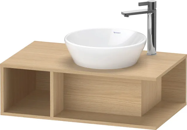 Duravit Waschtischunterschrank wandhängend „D-Neo“ 80 × 26 × 48 cm Eiche Natur