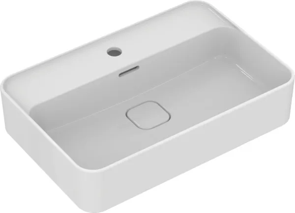 Waschbecken „StradaII“ 60 × 40 × 17,5 cm, Hahnlochposition mittig Waschbecken „StradaII“ 60 × 40 × 17,5 cm, Hahnlochposition mittig