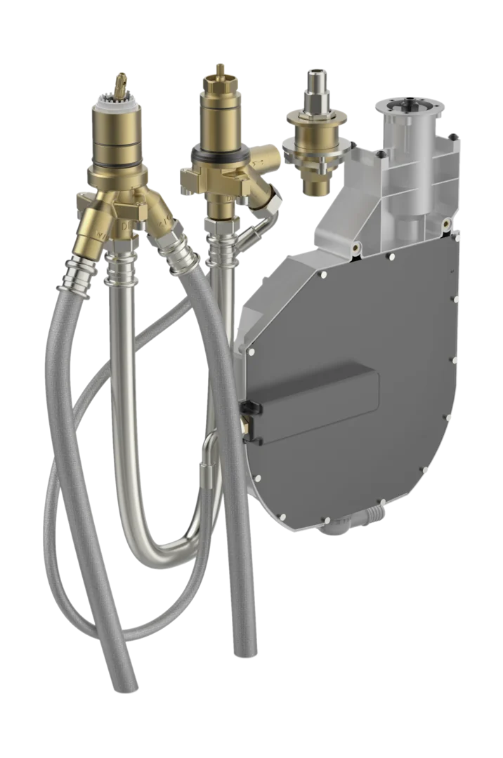 Hansa UP-Rohbauset Bade- und Brausearmatur Hansa 4.0 Kartusche 5304 DN20, Wannenrandmontage, Unterputz, Chrom